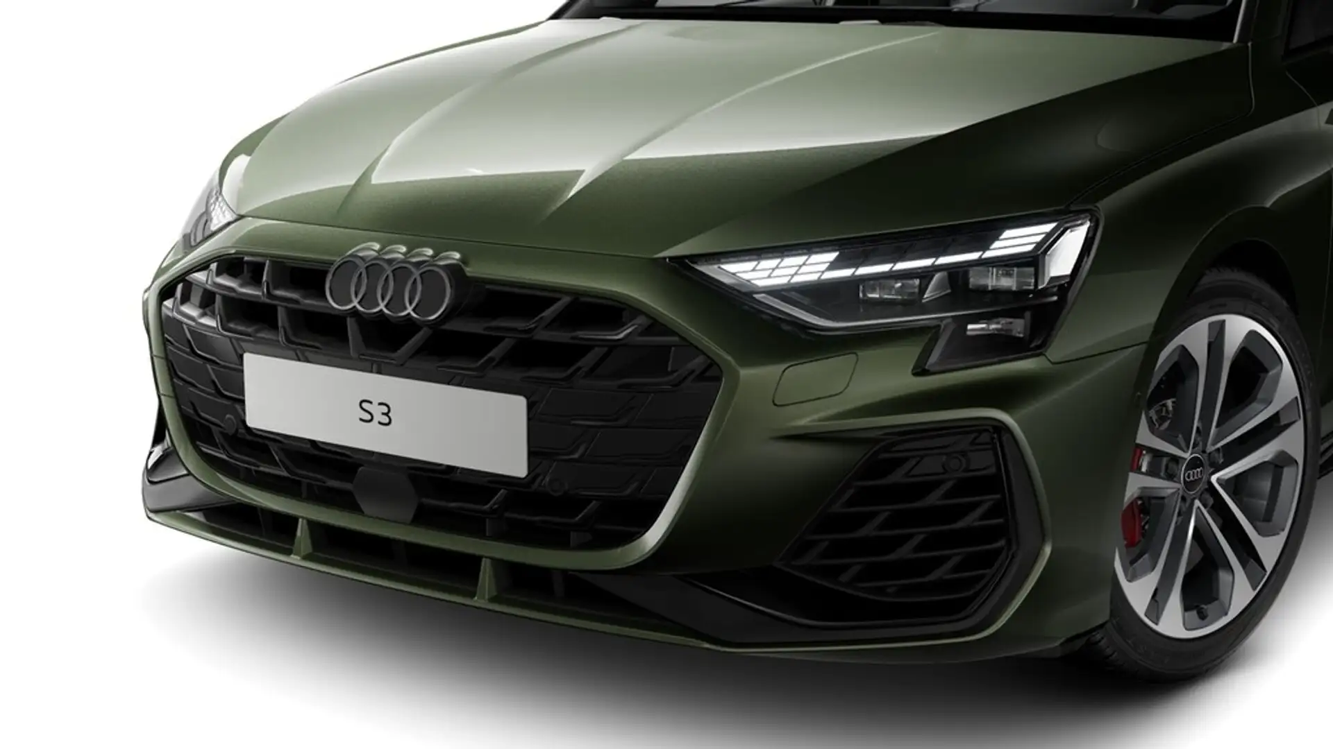 Audi S3 Limousine 2.0 TFSI quattro PANO+MATRIX+SONOS+ Grün - 2