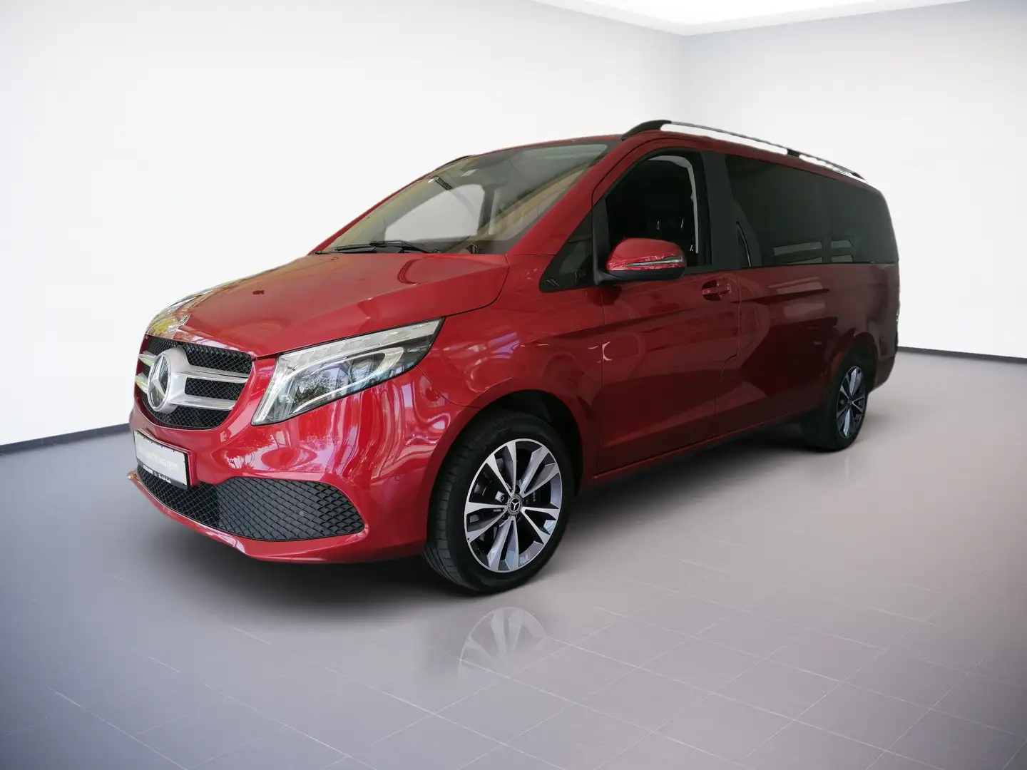 Mercedes-Benz V 300 V  d EDITION 4MATIC lang 239PS AHK.KAMERA.SHZG.NAV Rouge - 2