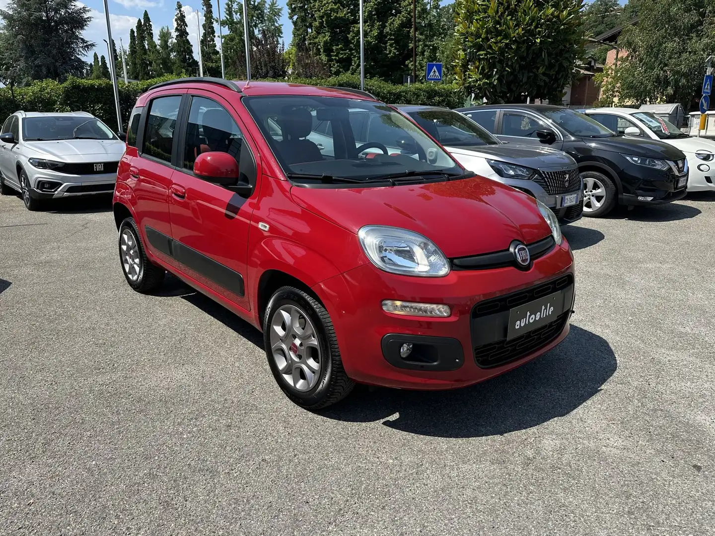 Fiat Panda Fiat Panda 0.9 TwinAir Turbo Natural Power Lounge Rosso - 2