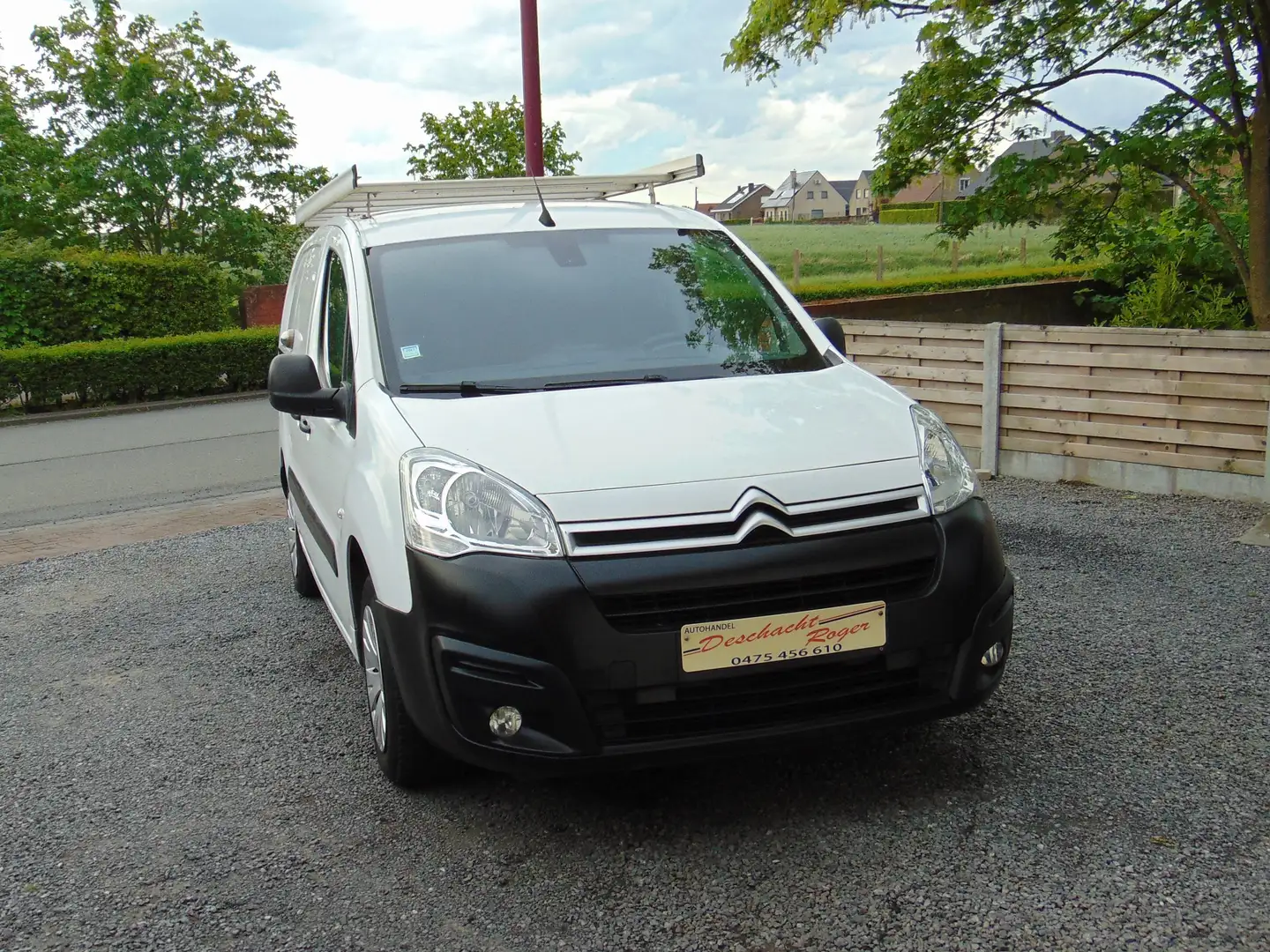 Citroen Berlingo 1.6D 2 ZITPLAATSEN.NAVI.CRUISE CONTROL.105200KM. Blanc - 2