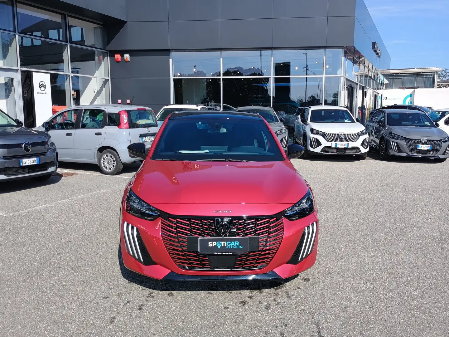 Peugeot 208 1.2 Hybrid 145cv E-DCS6 GT + NAVI KM ZERO Rosso - 2