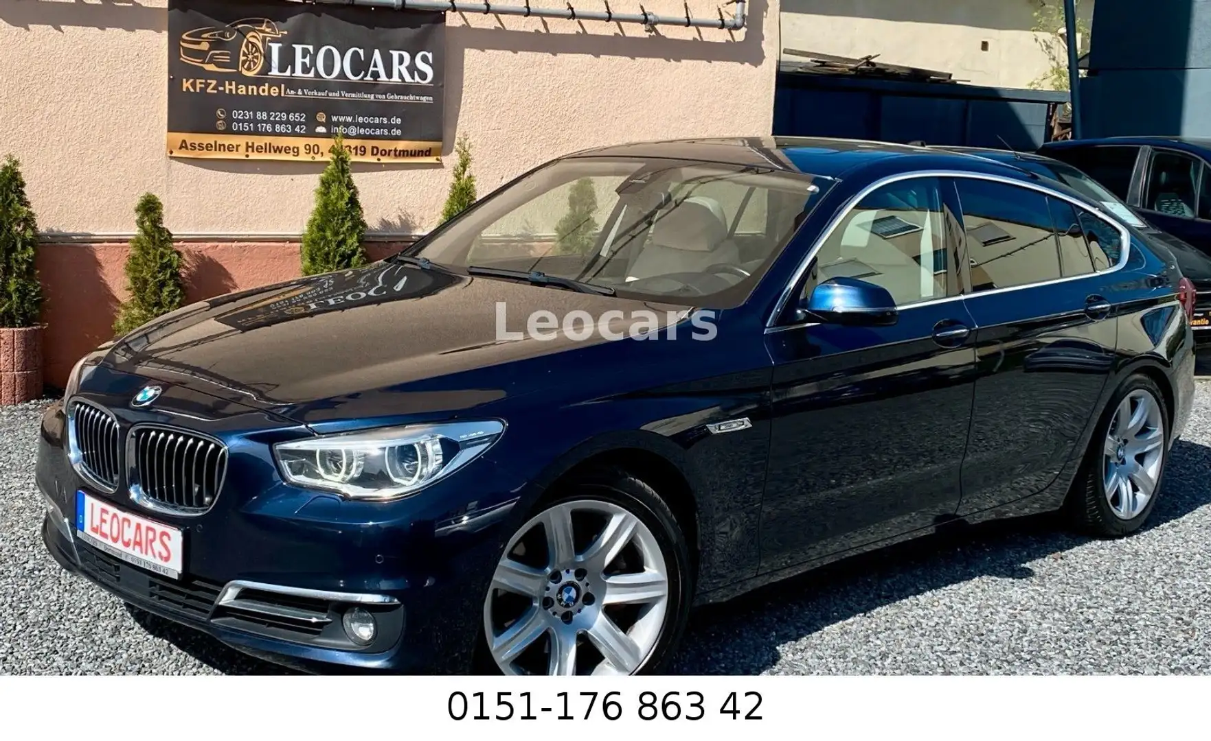 BMW 535 GT luxus , Kamera, Head-up, Leder, Panorama Blau - 1