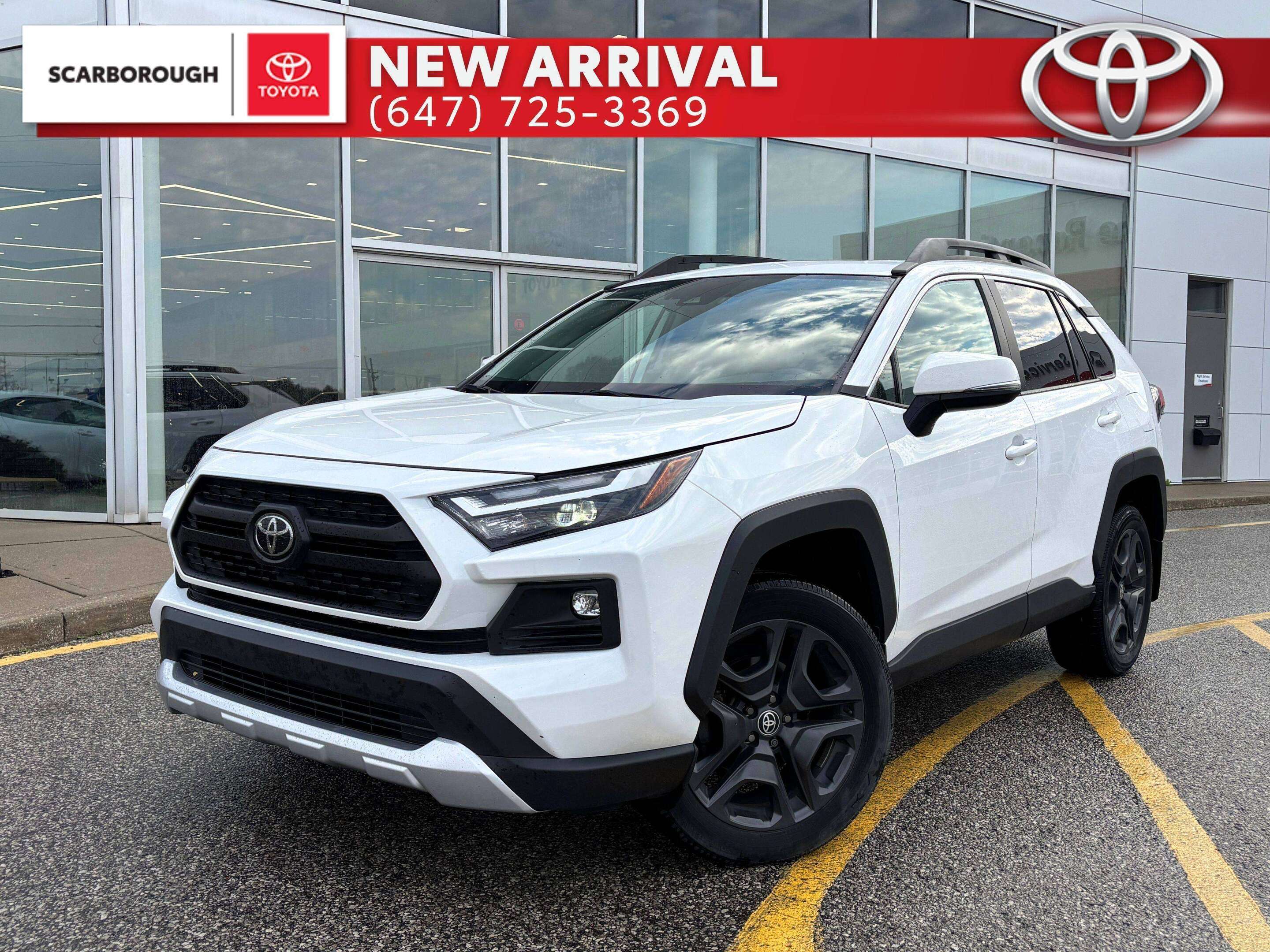 White 2022 Toyota RAV4 SUV / Crossover  8-Speed Automatic
