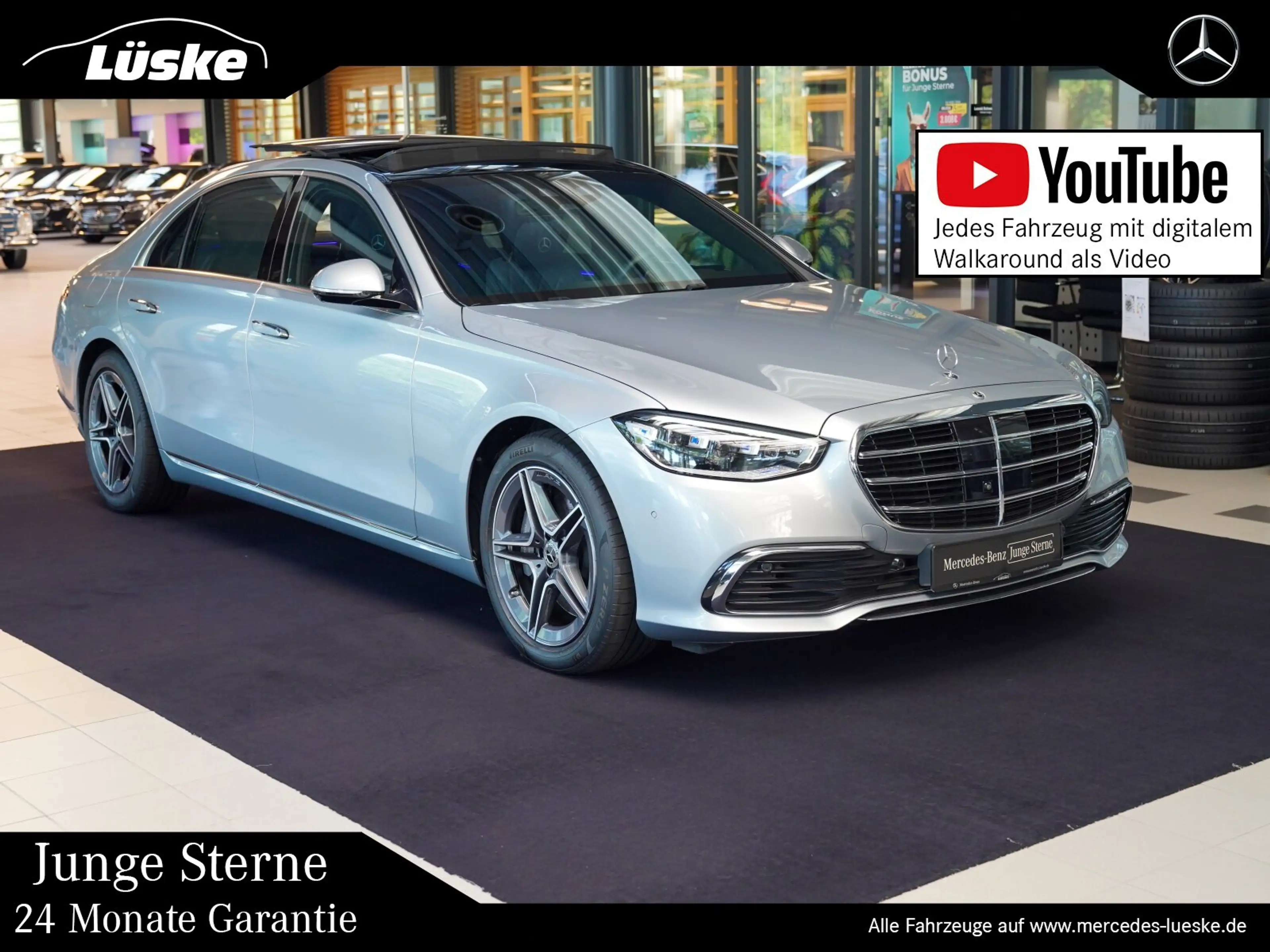 Mercedes-Benz S 580 S 580 4M Lang MANUFAKTUR 190.727,- Exklusiv AMG