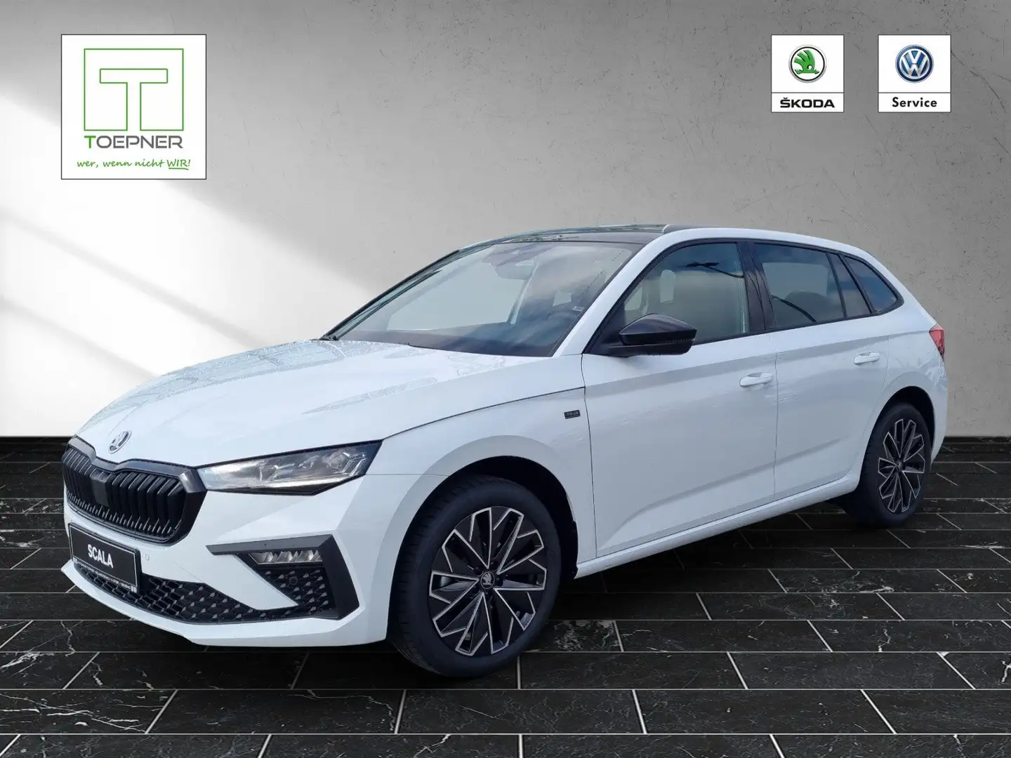 Skoda Scala Tour 1,0 TSI DSG Fahrassi Infotainment Weiß - 2