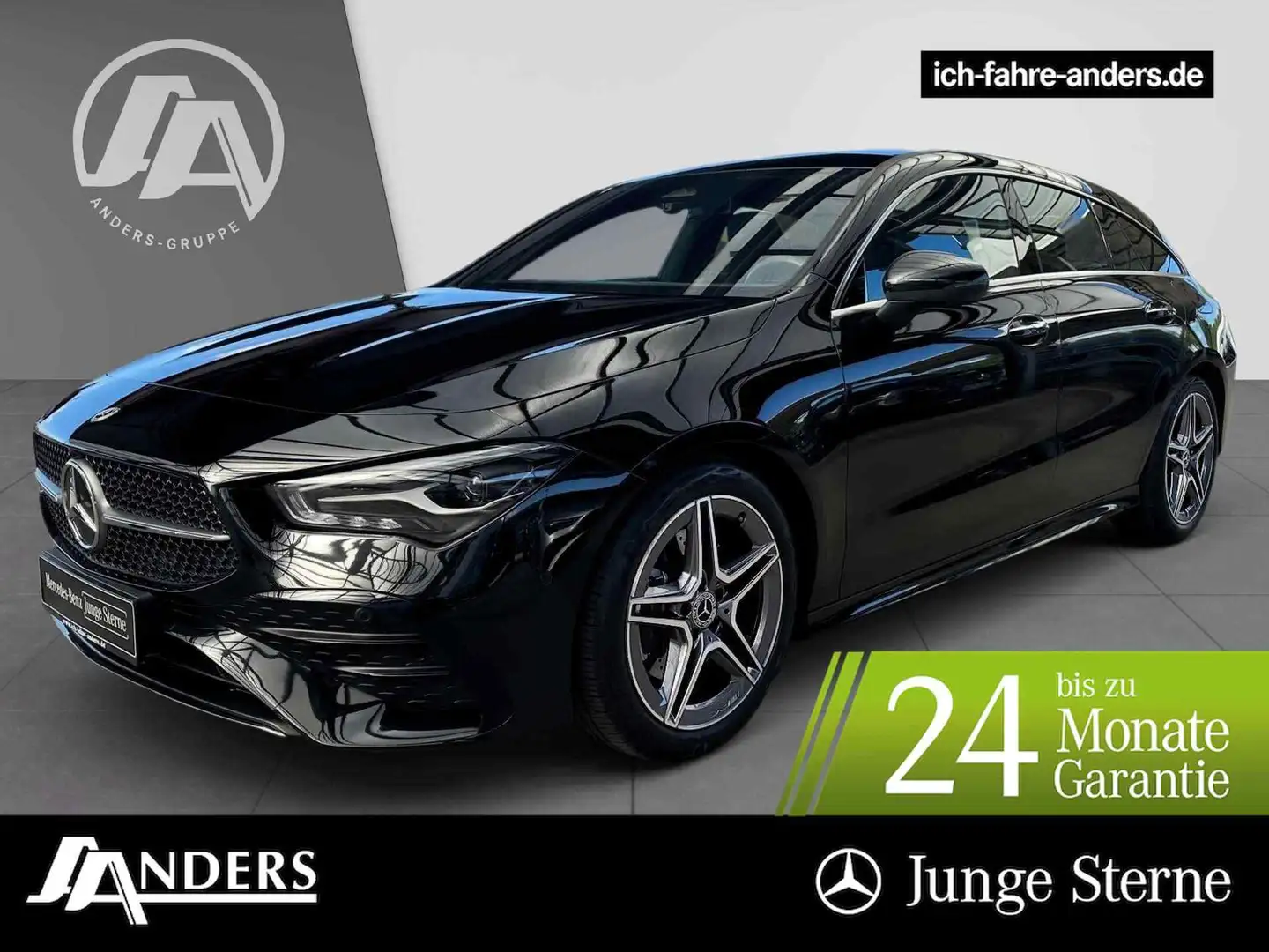 Mercedes-Benz CLA 200 SB AMG AdvPLus+MBUX+LED+Kam+Pano+Key+DAB Schwarz - 1