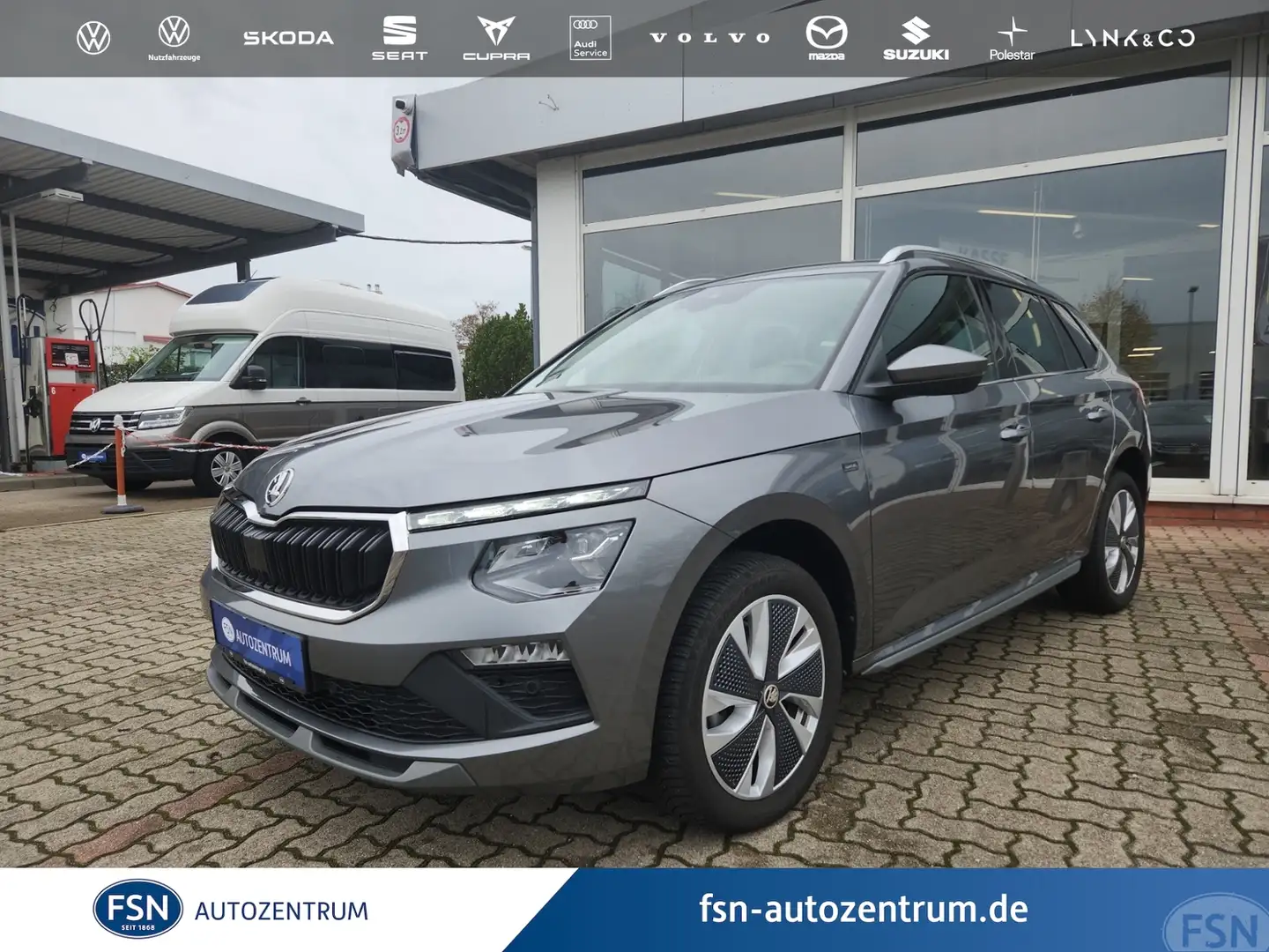 Skoda Kamiq 1.0 TSI DSG Selection Matrix RFK Clima SHZ Grau - 1