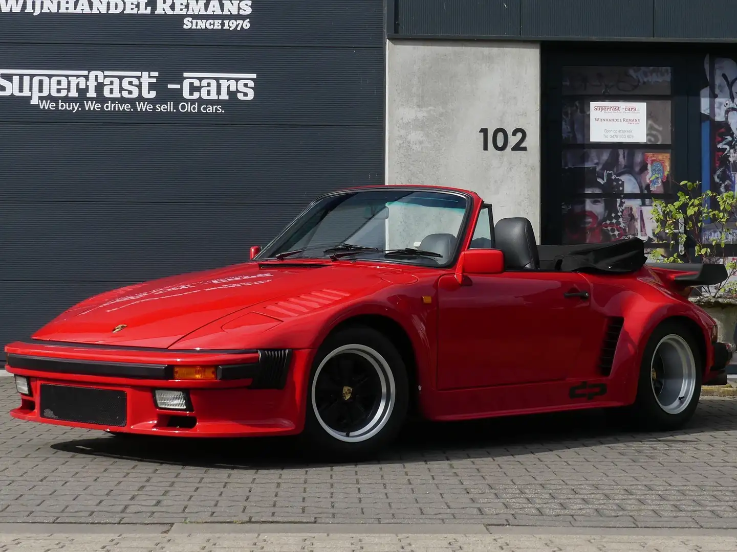 Porsche 911 Carrera Cabriolet 3.2 G50 Rouge - 1