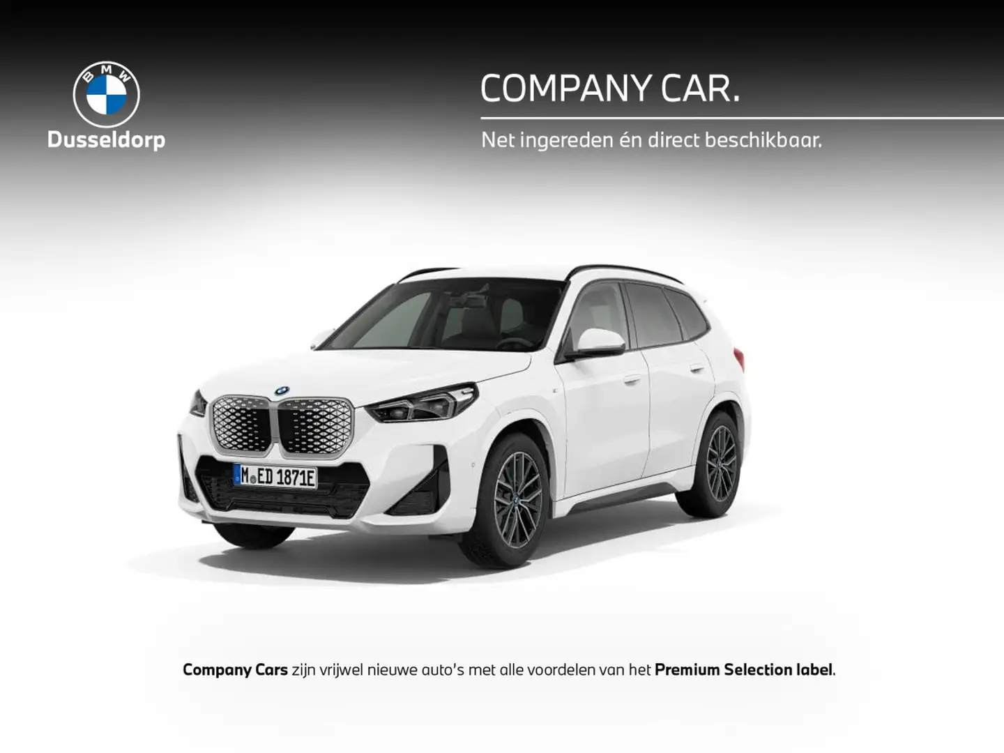 BMW iX1 eDrive20 67 kWh Blanc - 1