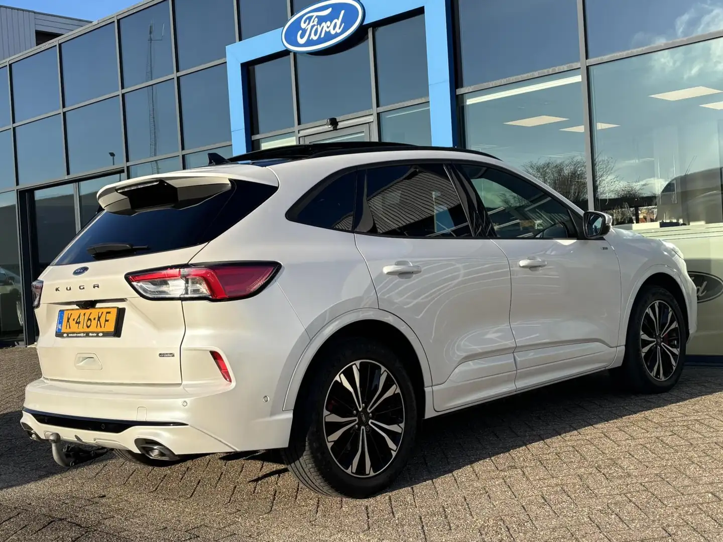 Ford Kuga 2.5 PHEV ST-Line X 225PK Elek. Trekhaak Panodak Wi Wit - 2