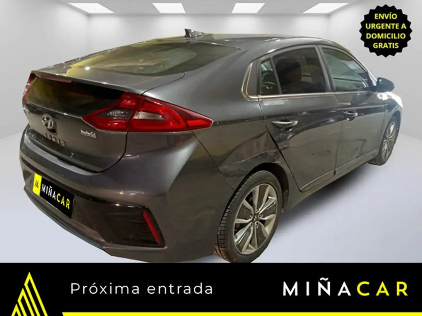 Hyundai IONIQ 1.6 GDI HEV Style DCT con trailer pack Gris - 2