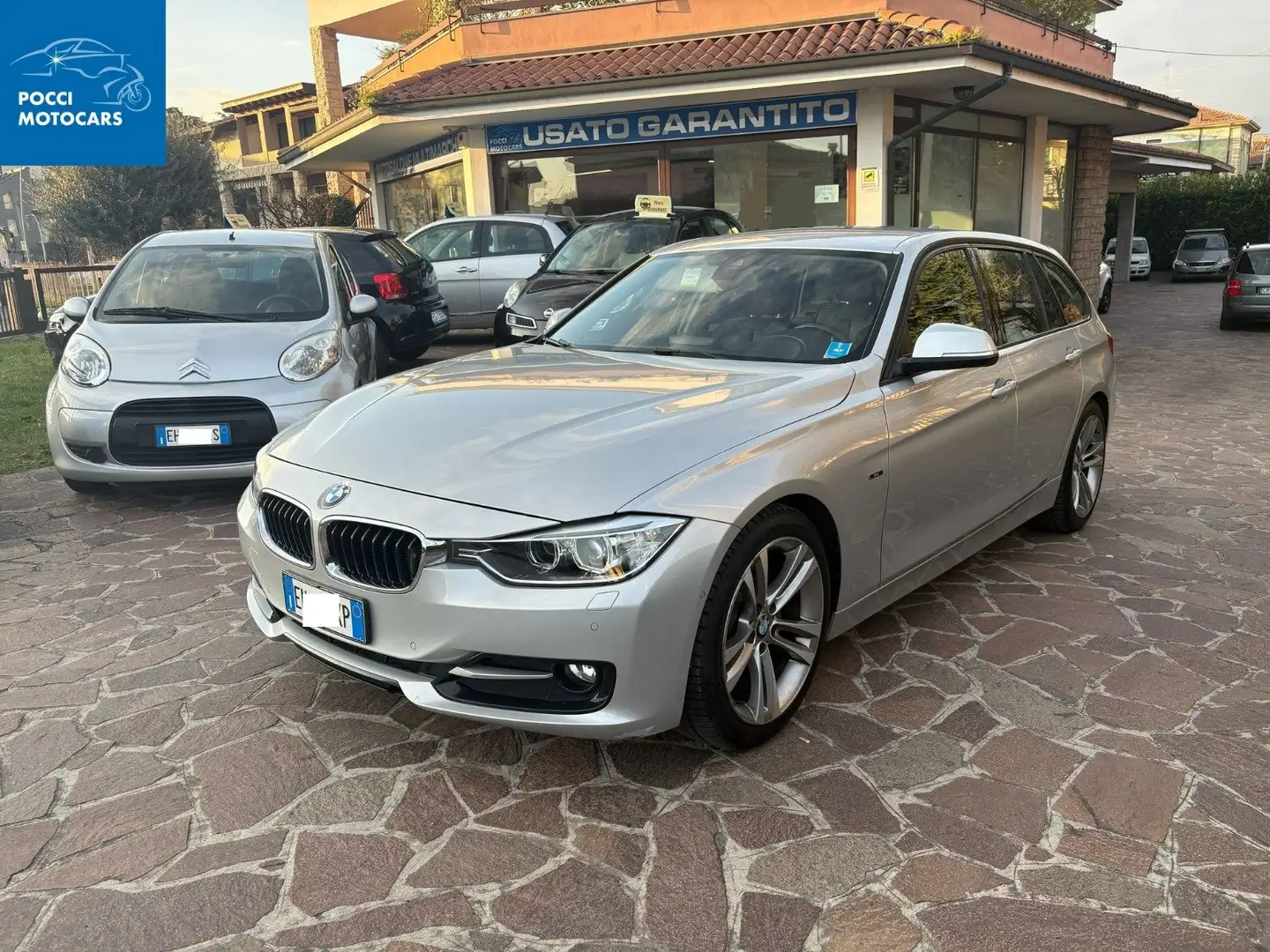 BMW 320 320d Touring Sport Argento - 1