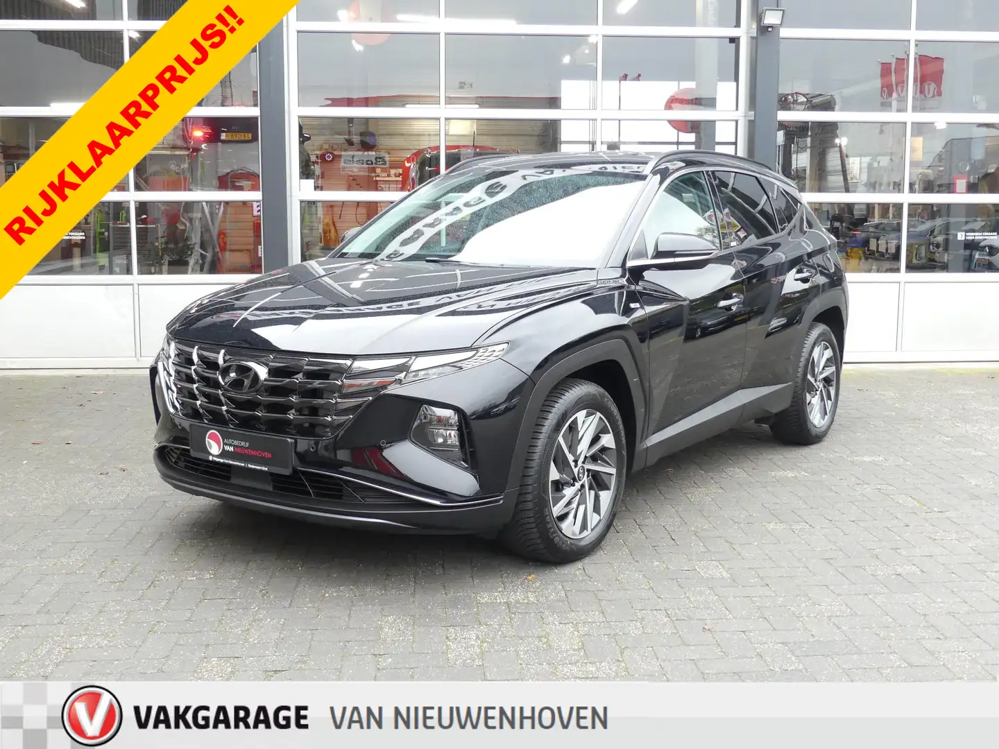 Hyundai TUCSON 1.6 T-GDI 48V Select DCT *t/m 10de bouwjaar garant Noir - 1