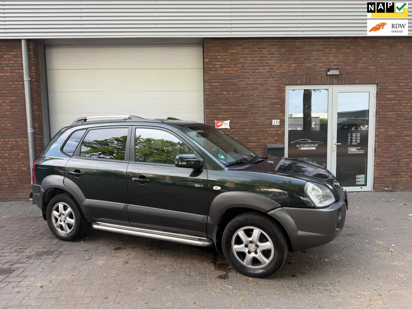 Hyundai TUCSON 2.7i V6 4WD Style|AIRCO|AUTOMAAT|NIEUWE APK Verde - 1
