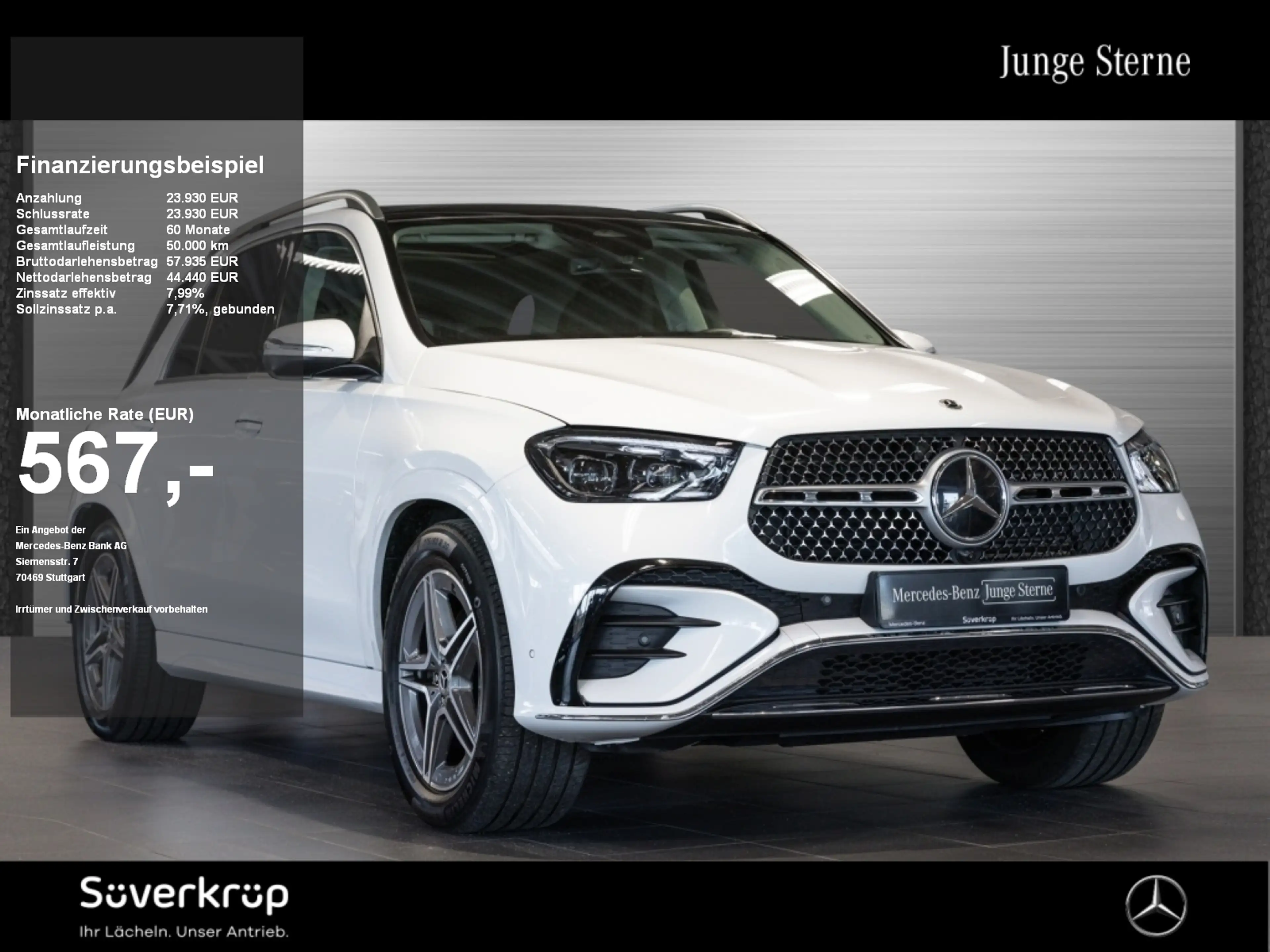 Mercedes-Benz GLE 300 d 4M , AMG BURM WIDE MEMO MULTI 360 AHK