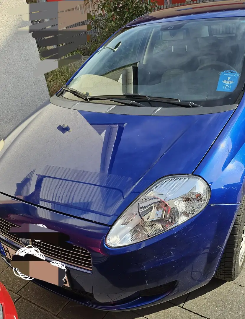 Fiat Grande Punto 1.2 8V Dynamic (01.2007->) Blau - 2