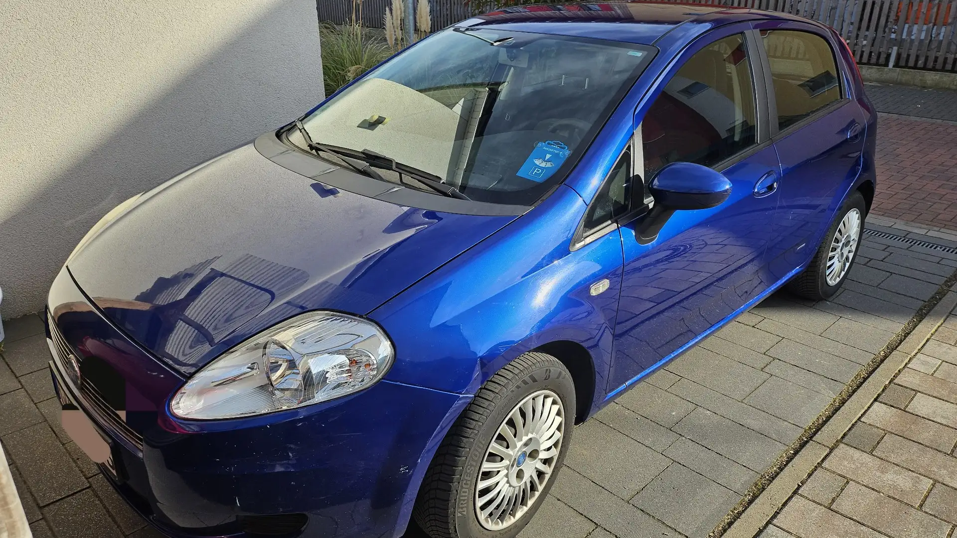 Fiat Grande Punto 1.2 8V Dynamic (01.2007->) Blau - 1