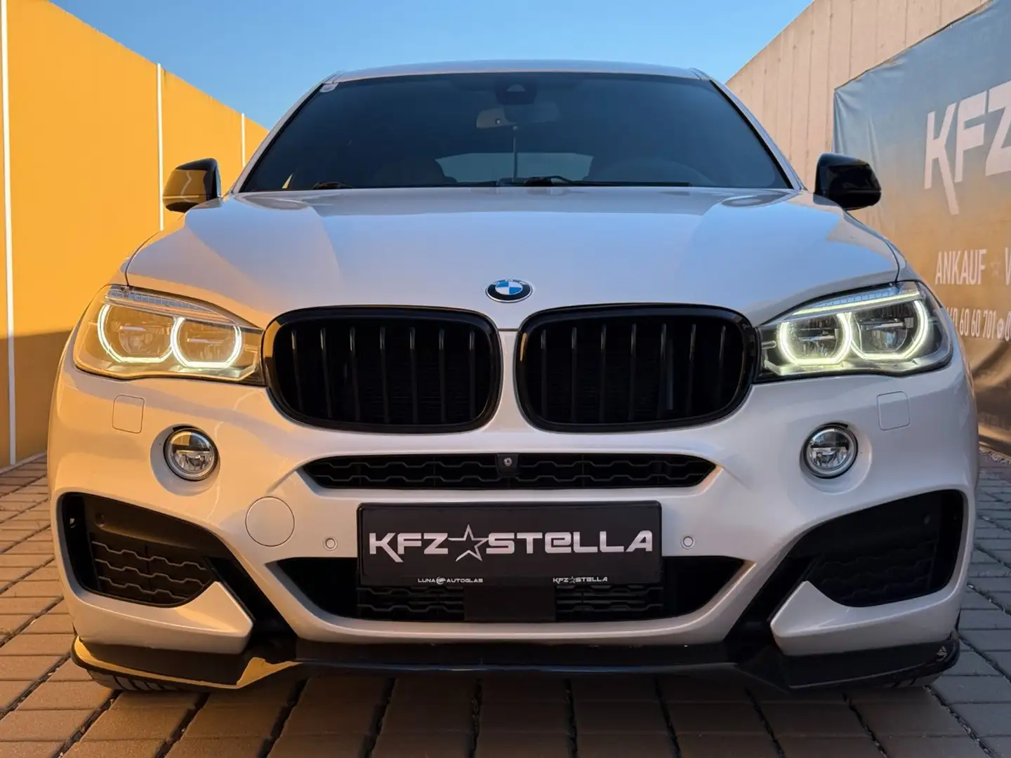 BMW X6 xDrive30d Weiß - 2