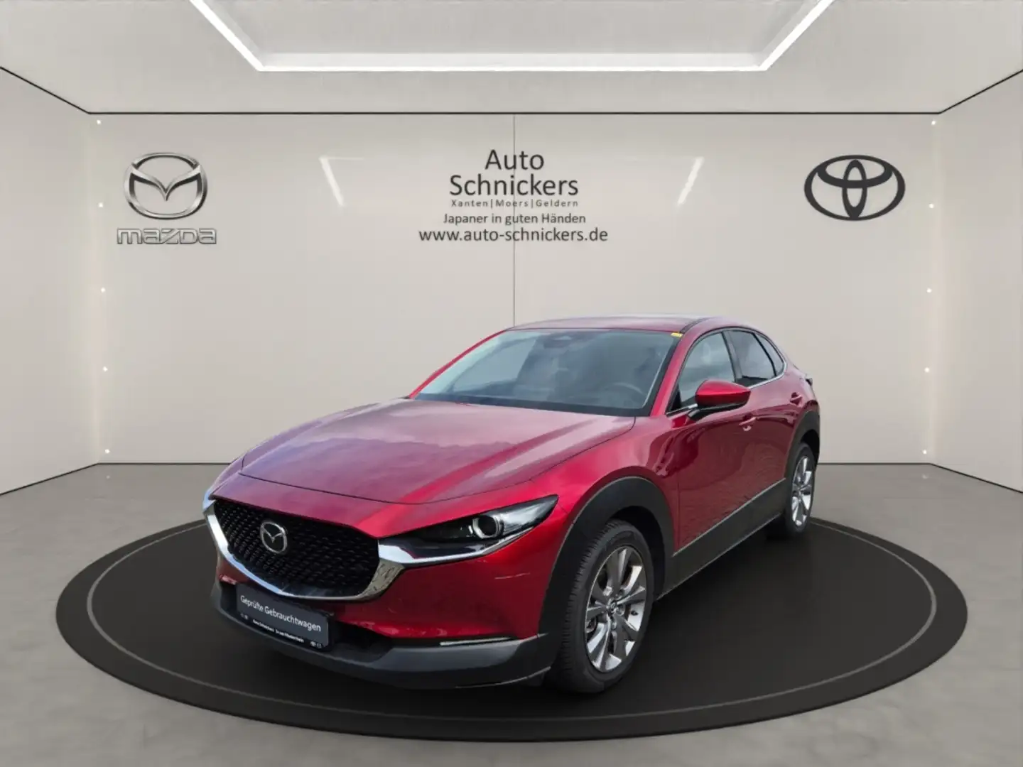 Mazda CX-30 SKY-G EXCLUSIVE+OPTSCHE MÄNGEL !!! Rot - 1