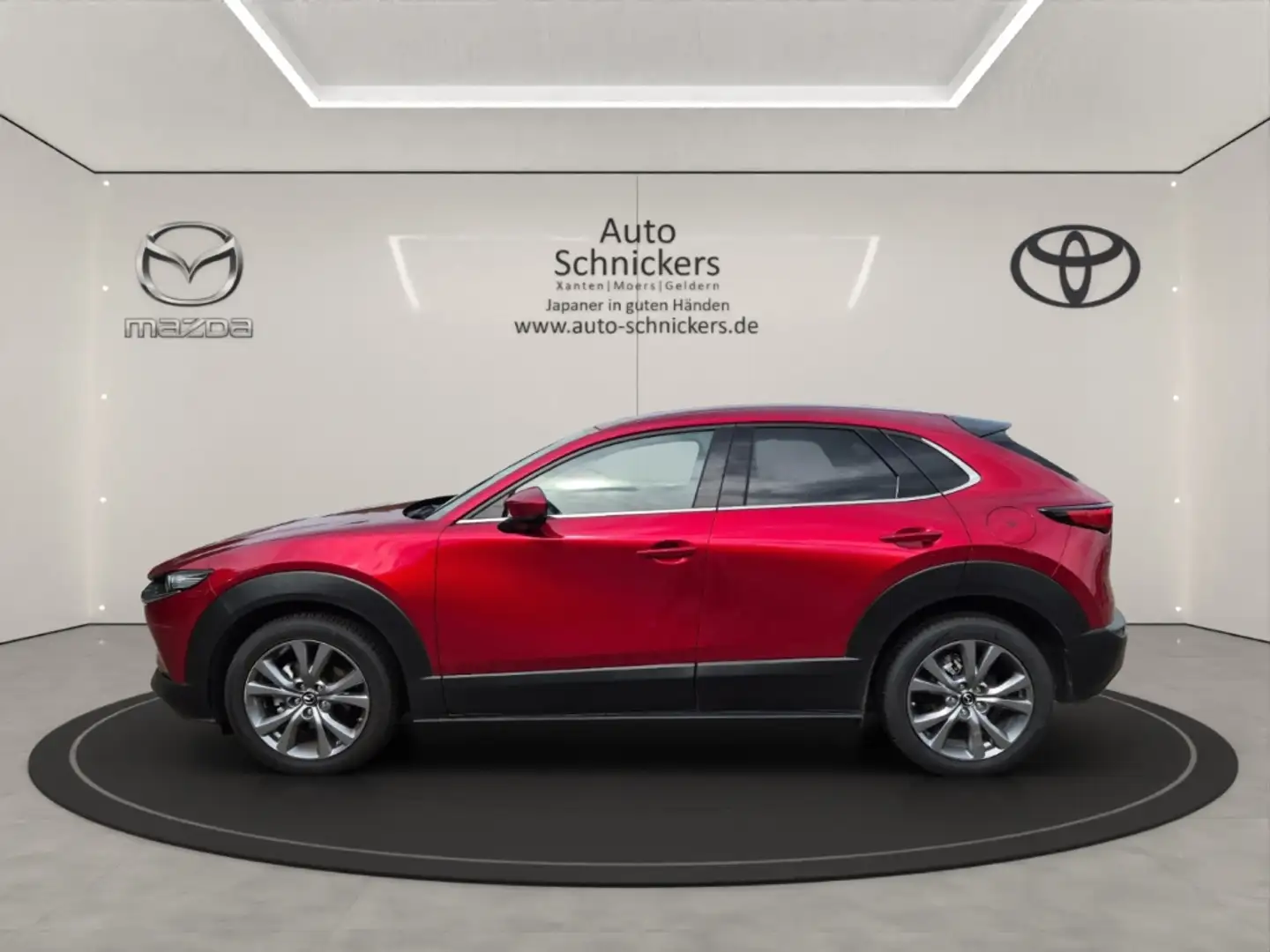 Mazda CX-30 SKY-G EXCLUSIVE+OPTSCHE MÄNGEL !!! Rood - 2