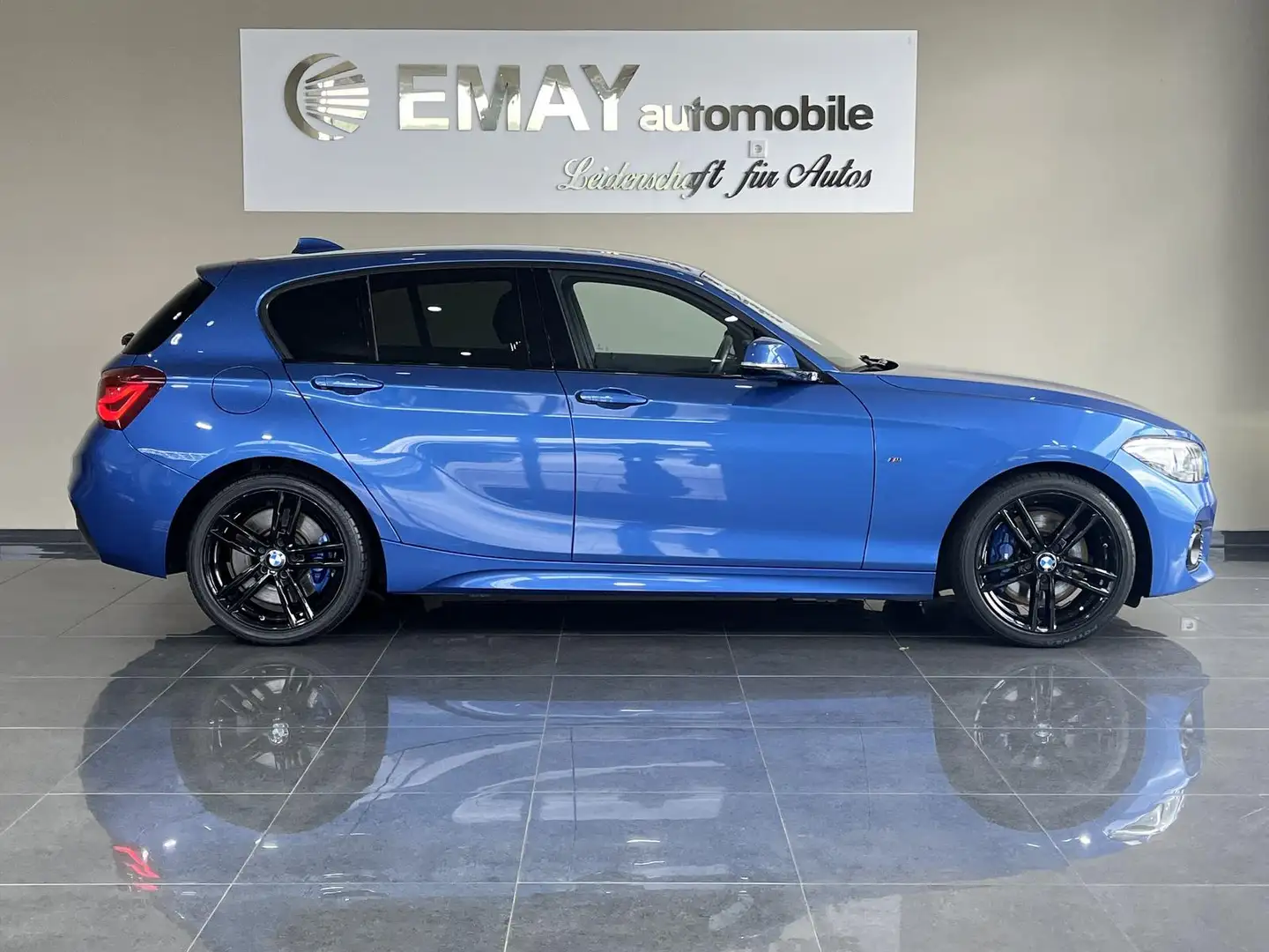 BMW 120 d Edition M Sport Shadow Metallic Blau - 2