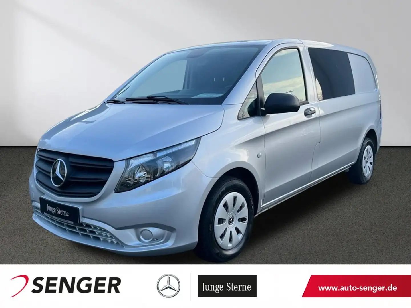 Mercedes-Benz Vito 116 CDI Mixto kompakt Kamera Stdhzg AHK2,5t Argent - 1