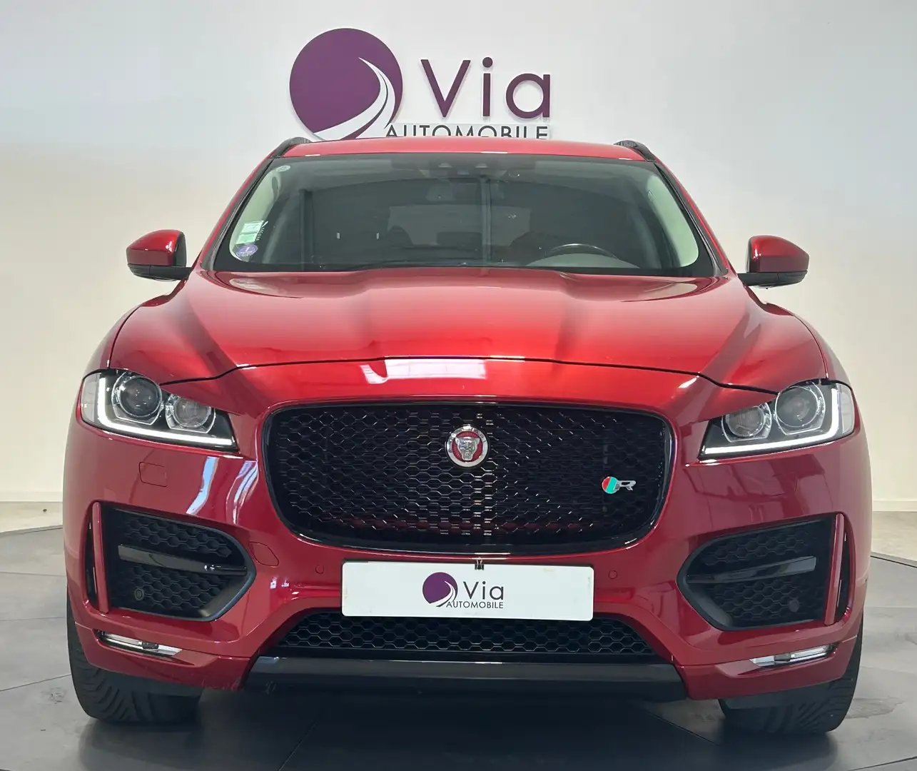 Jaguar F-Pace V6 3.0 - 340 ch Supercharged AWD  BVA8 R-Sport Rouge - 2
