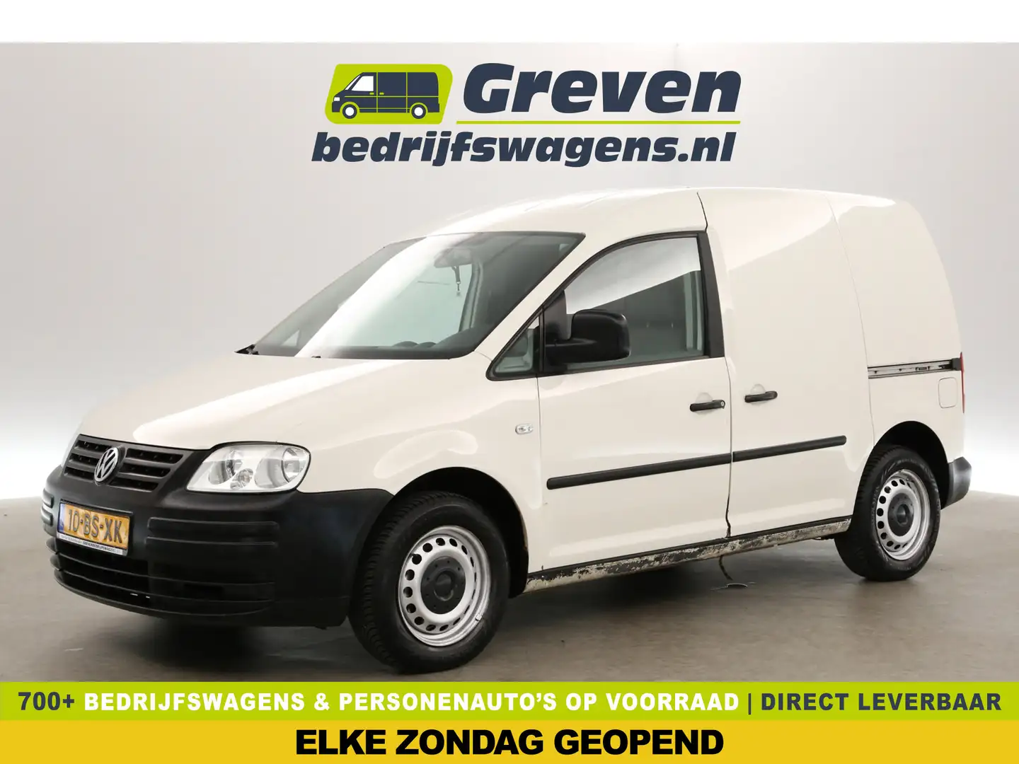 Volkswagen Caddy 2.0 SDI L1H1 Schuifder R+L Wit - 1