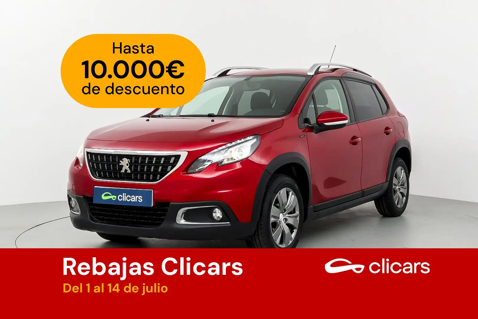 Peugeot 2008 1.2 PureTech S&S Signature 110 Rojo - 1