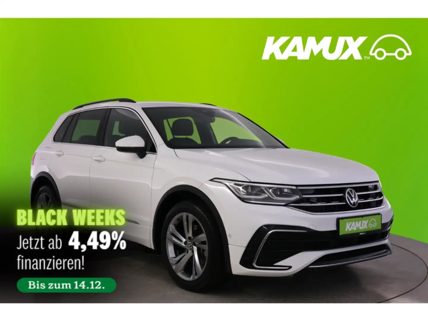 Volkswagen Tiguan 1.4Hybrid DSG R-Line+LED+NAVI+VIRTUAL+PDC Blanco - 1