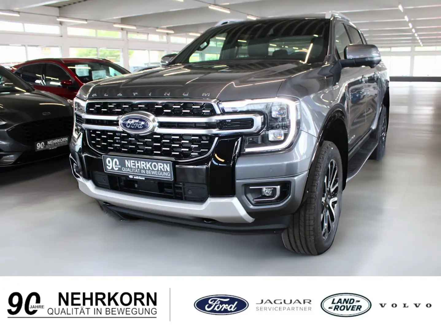 Ford Ranger 3,0 DoKa Automatik Platinum Leder B&O AHK Rollo Gris - 1