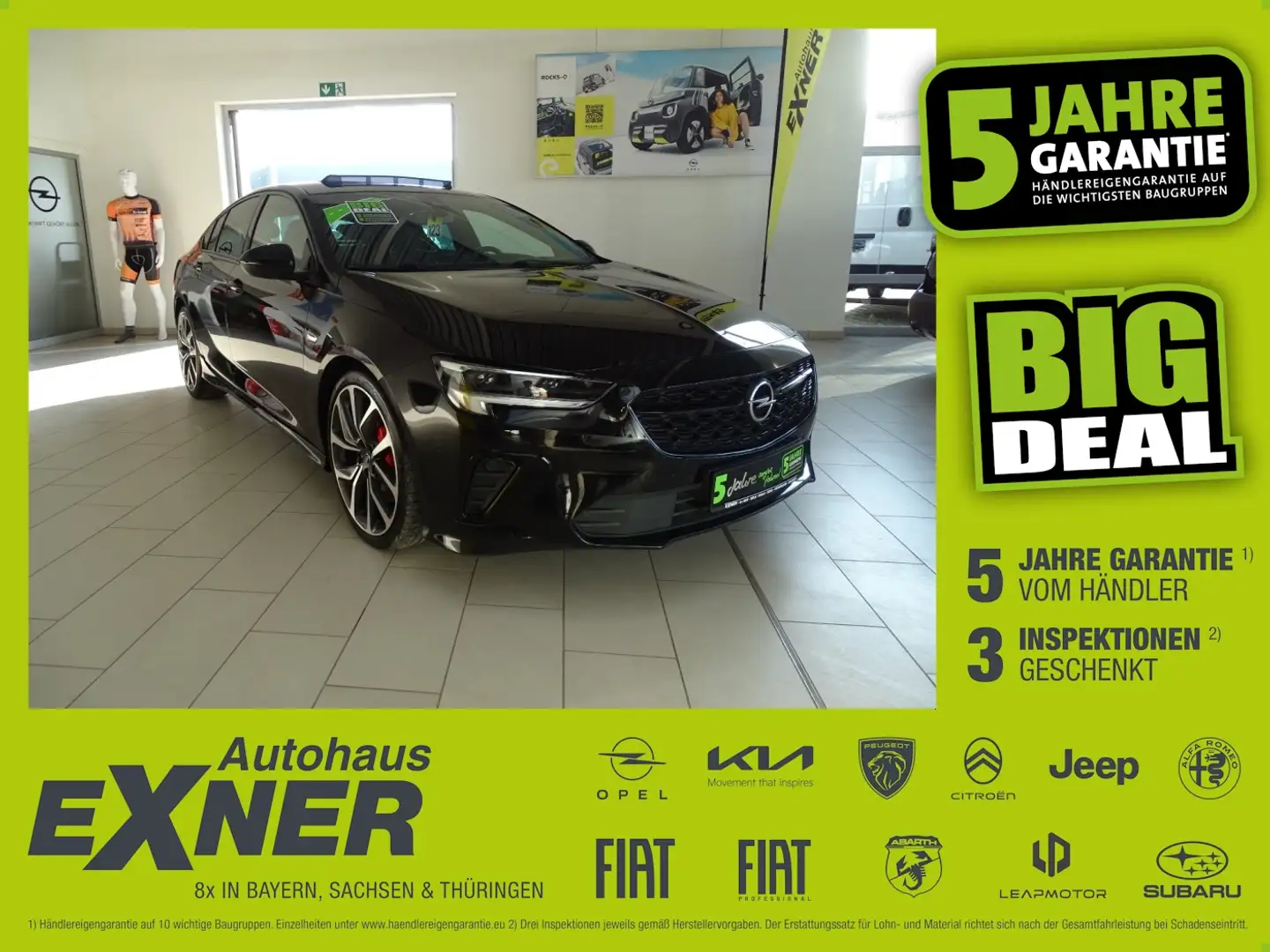 Opel Insignia B Grand Sport 2.0SHT 4x4 GSi LED+Navi Чёрный - 1