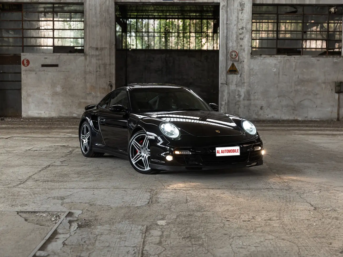 Porsche 997 Turbo coupé * Tetto*Sedili sportivi*Tagliandata Noir - 1