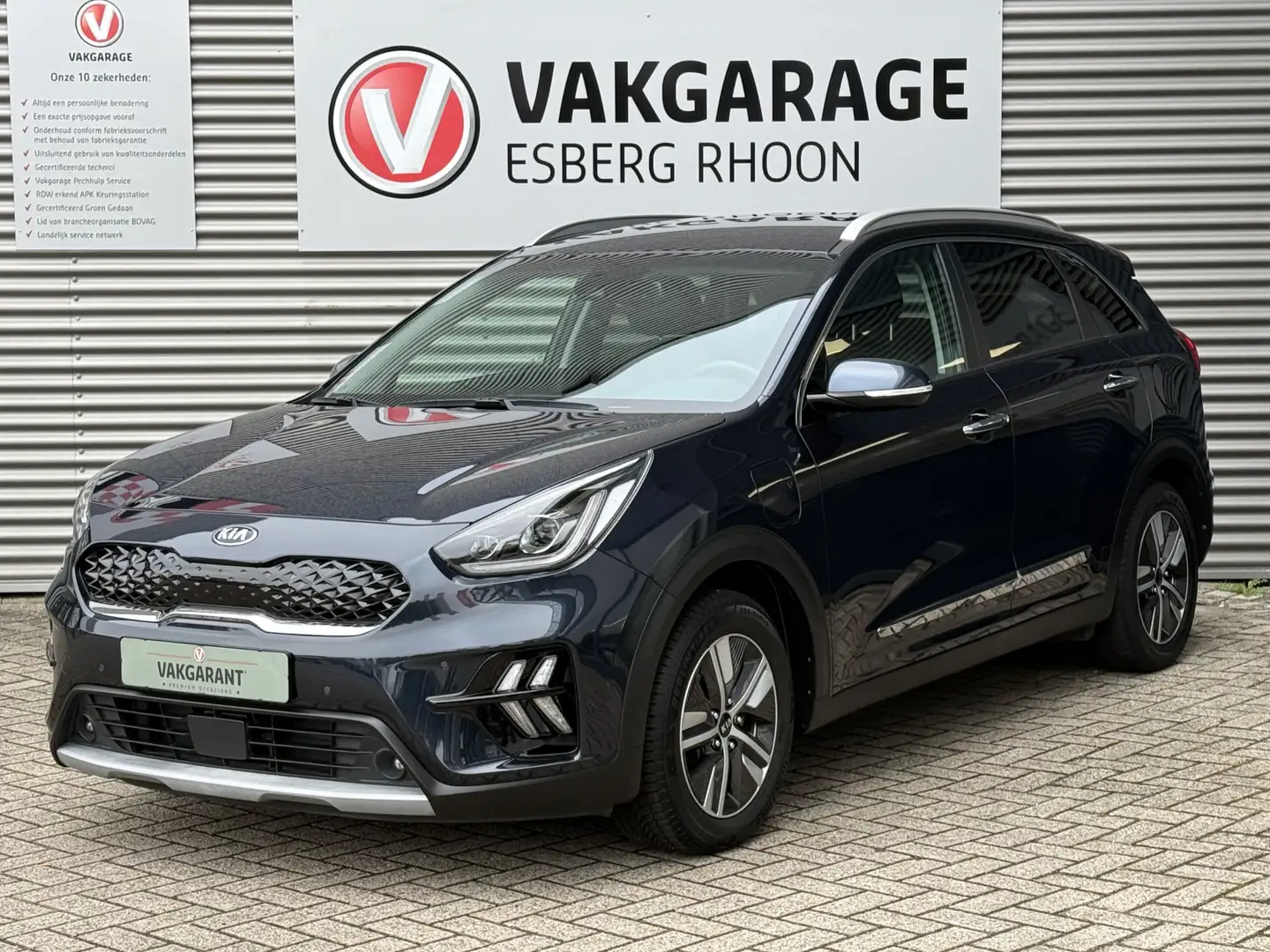 Kia Niro 1.6 GDi PHEV ExecutiveLine PHEV,LEER,NAV/CAM,KEYLE Bleu - 1