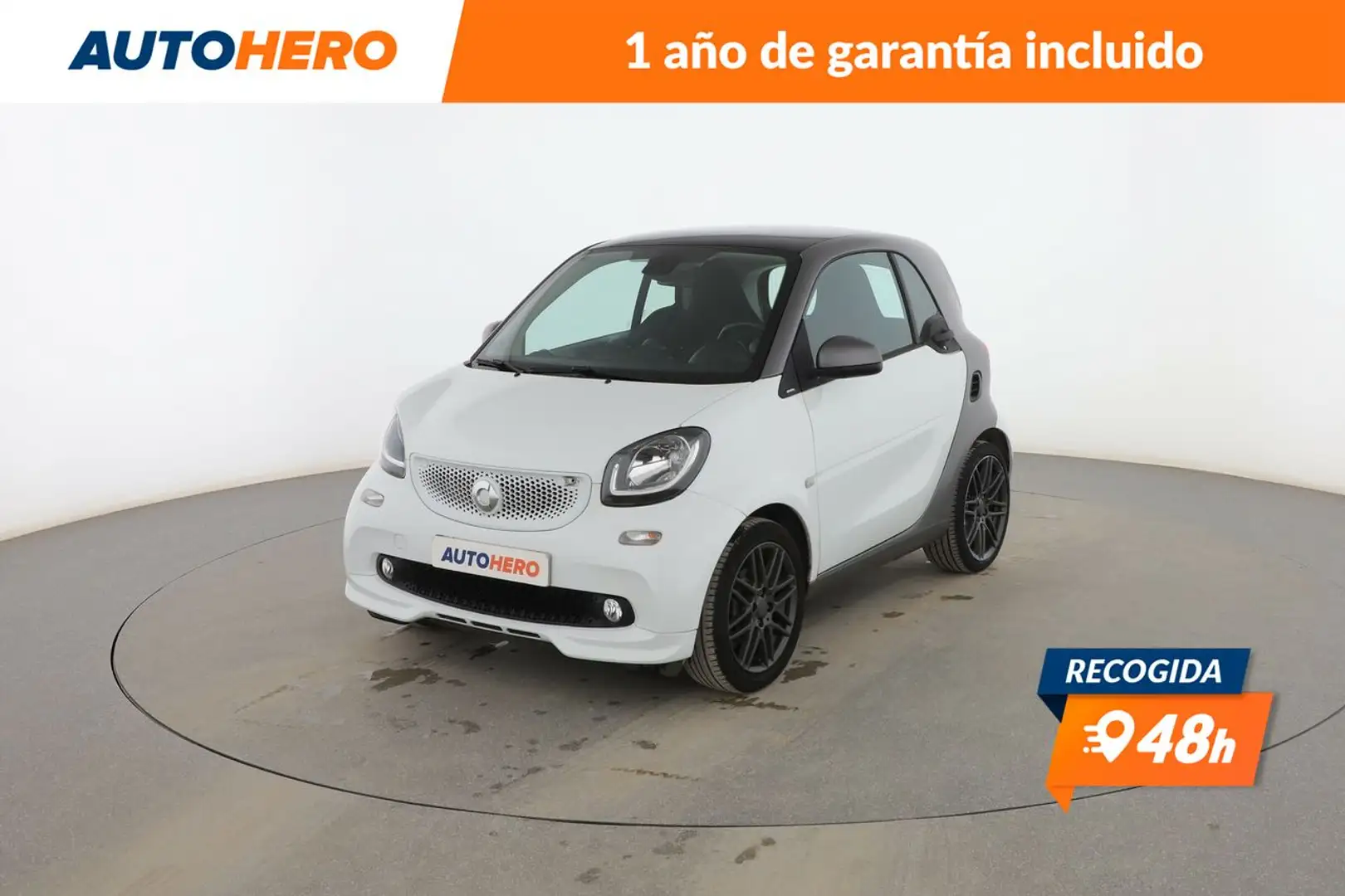 smart forTwo 0.9 Turbo Basis passion Blanco - 1
