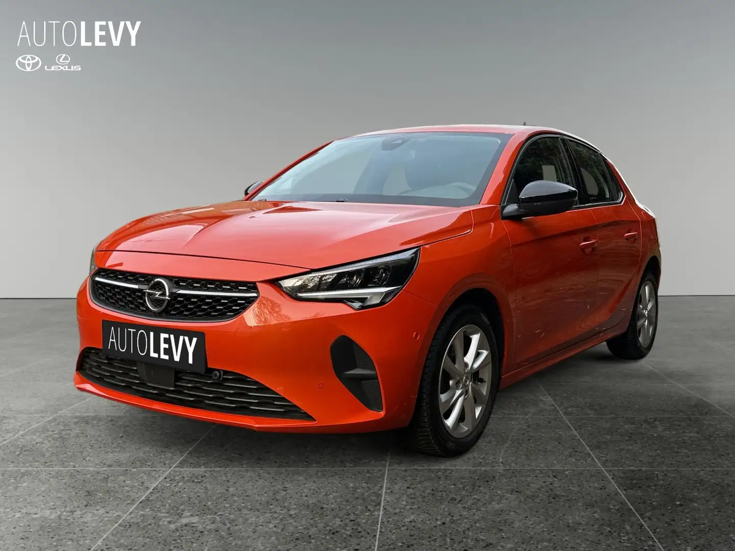 Opel Corsa F 1.2 Turbo Elegance DynLicht LED LM PDC Oranje - 2