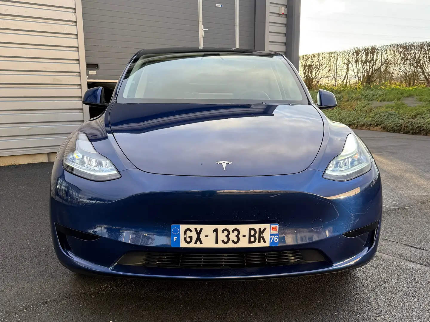 Tesla Model Y Grande Autonomie Propulsion / Long Range RWD Bleu - 1