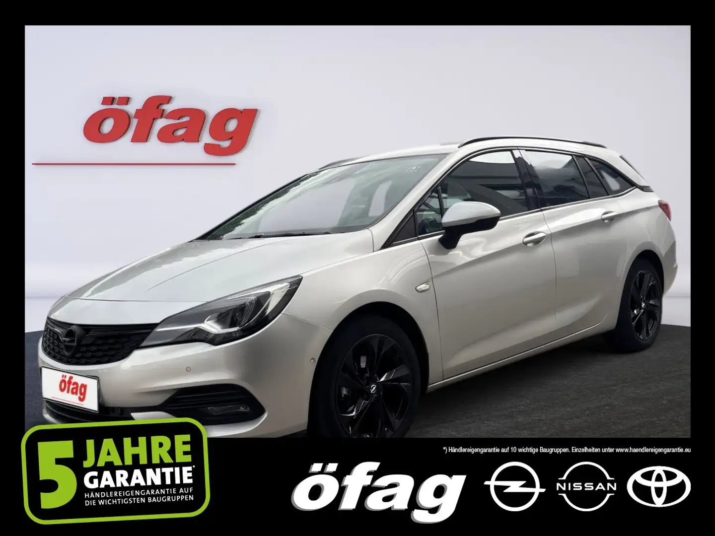Opel Astra K Sports Tourer 1.5 D  Ultimate Alcantara Silber - 1