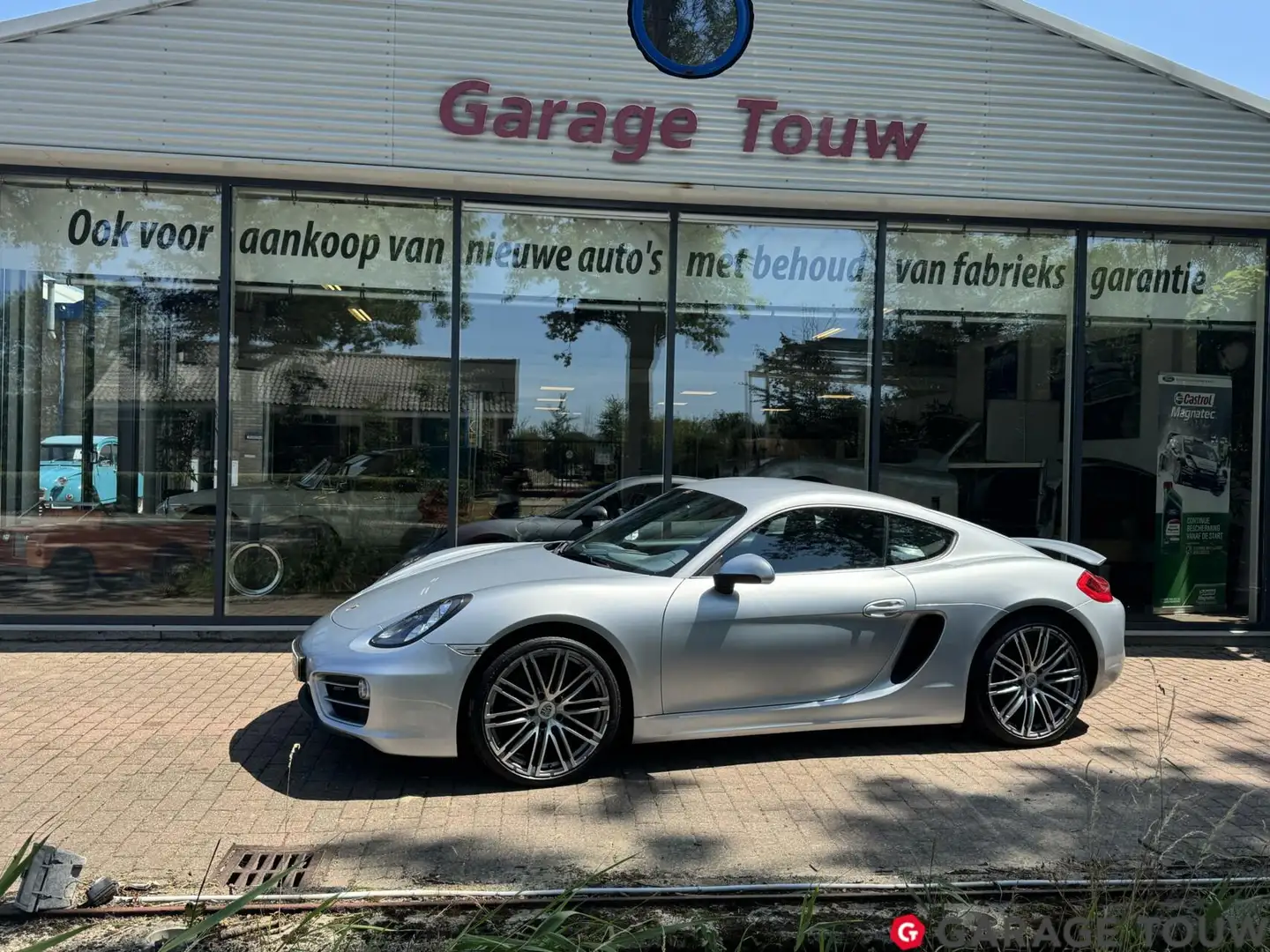 Porsche Cayman 981 2.7 PDK Orig.NL 2e eigenaar Grijs - 2