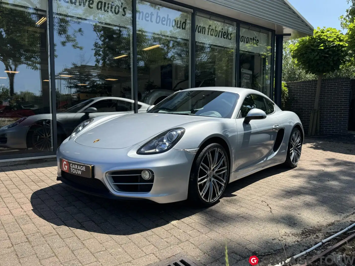 Porsche Cayman 981 2.7 PDK Orig.NL 2e eigenaar Gris - 1