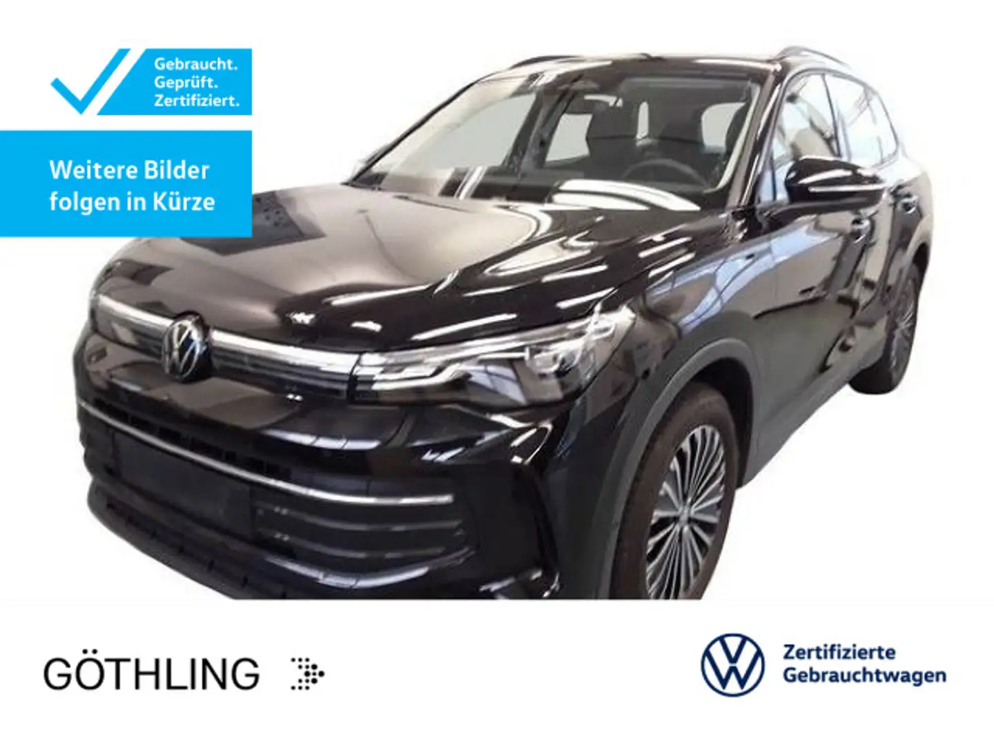 Volkswagen Tiguan Life TSI 96kW*NAVI*AHK*KAM*ACC*WINTER-PAK Schwarz - 1