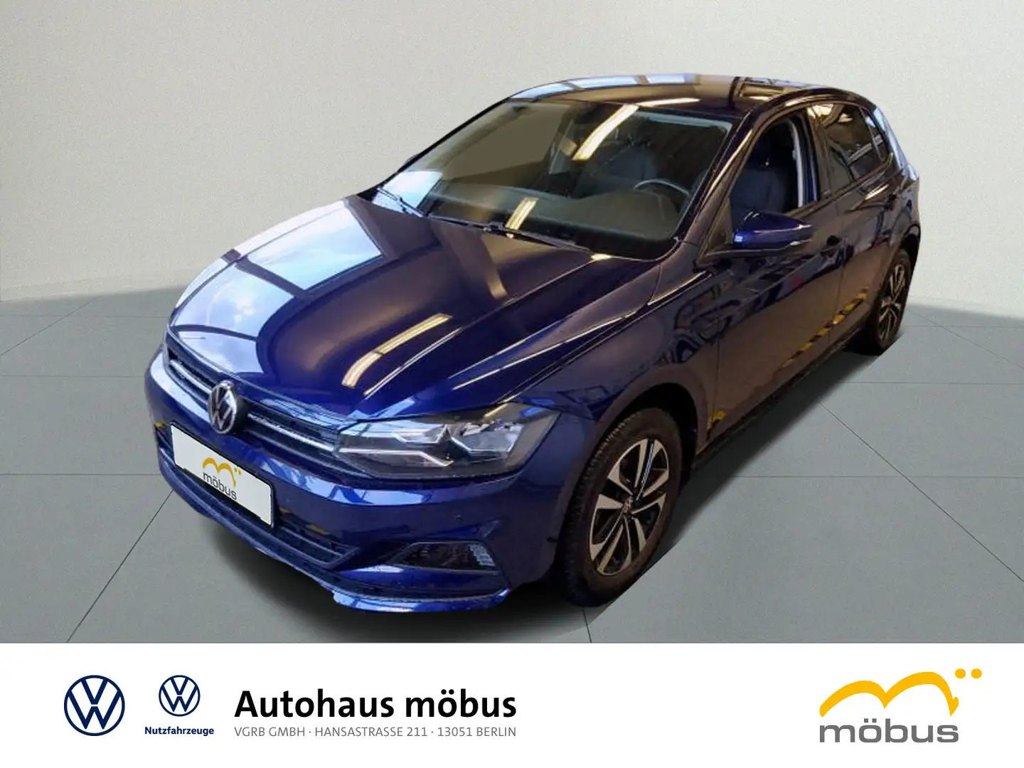 Volkswagen Polo 1.0 United *APP*MFL*SHZ*PDC* Blau - 2
