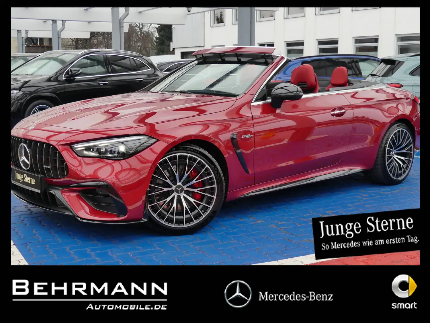 Mercedes-Benz CLE 53 AMG CLE 53 AMG 4M+ Cabriolet 360°+StdHzg+DriversPack Rouge - 1