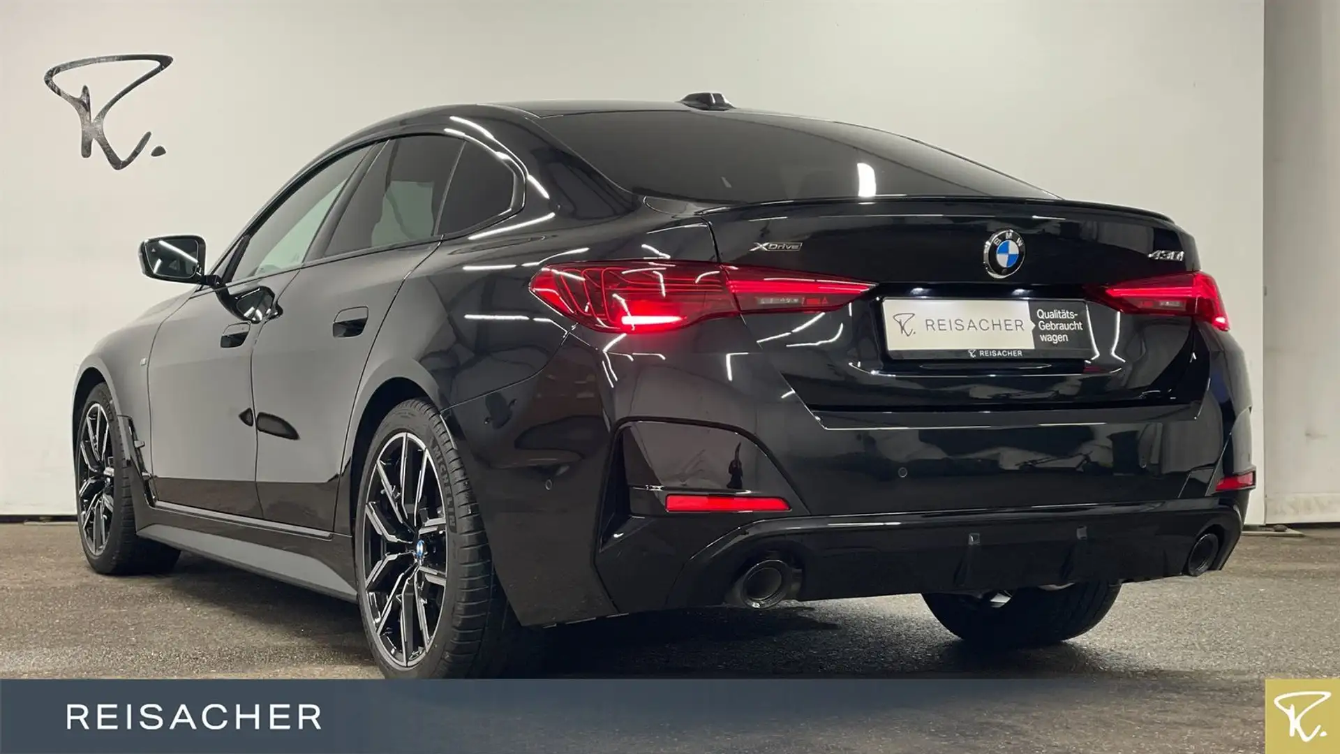 BMW 430 430i A xDrive Gran Coupé M-Sport AHK ACC 360 19" Schwarz - 2