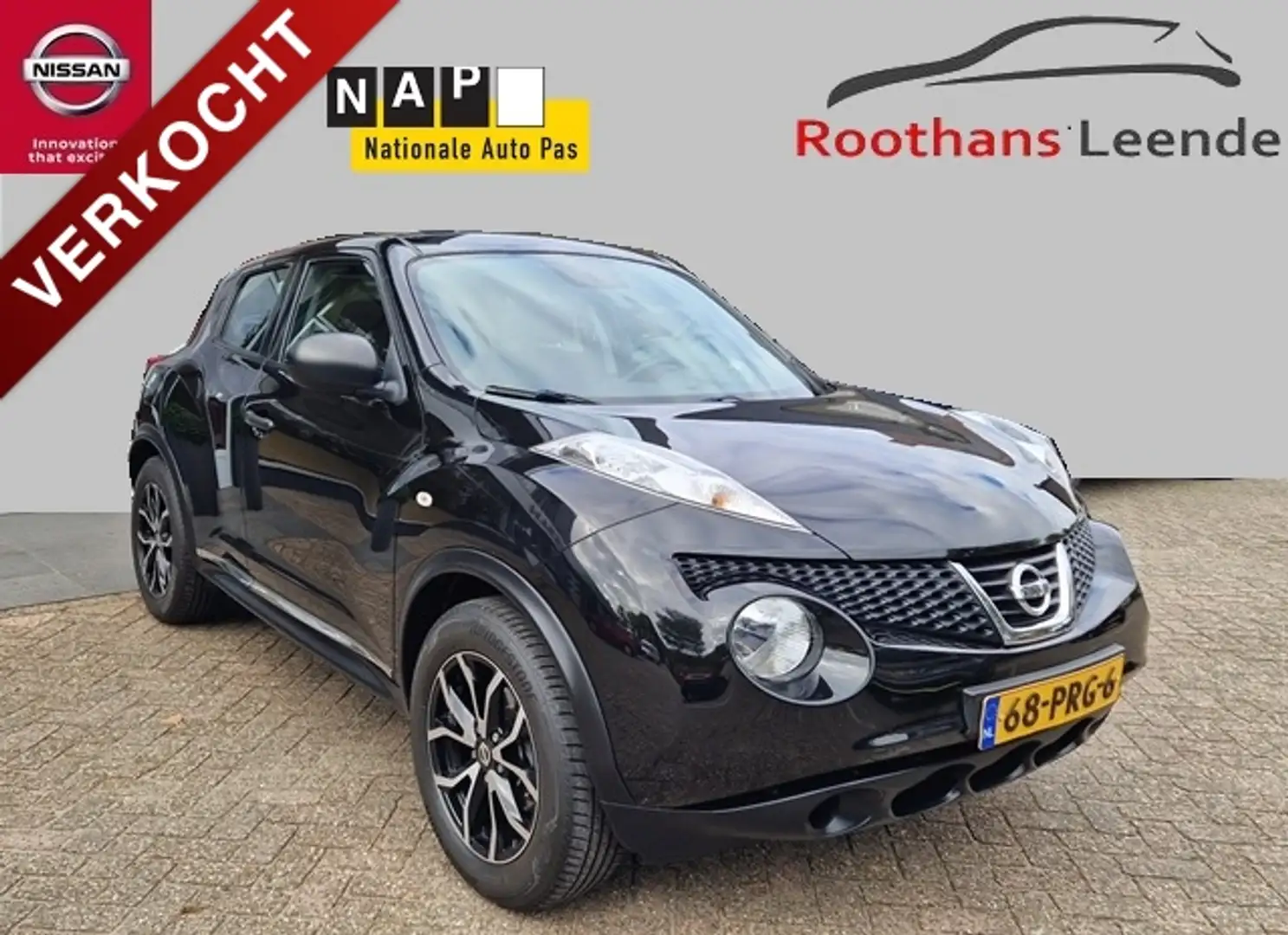 Nissan Juke 1.6 117pk Visia Chrome Pack & Trekhaak Zwart - 1