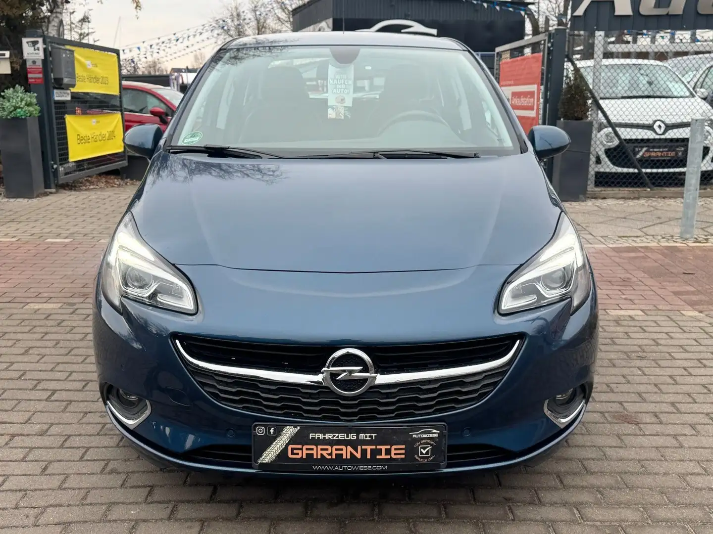 Opel Corsa E 1.4 18TKM*Xen*1.Hd*Klima*Carplay*Temp* Blau - 2