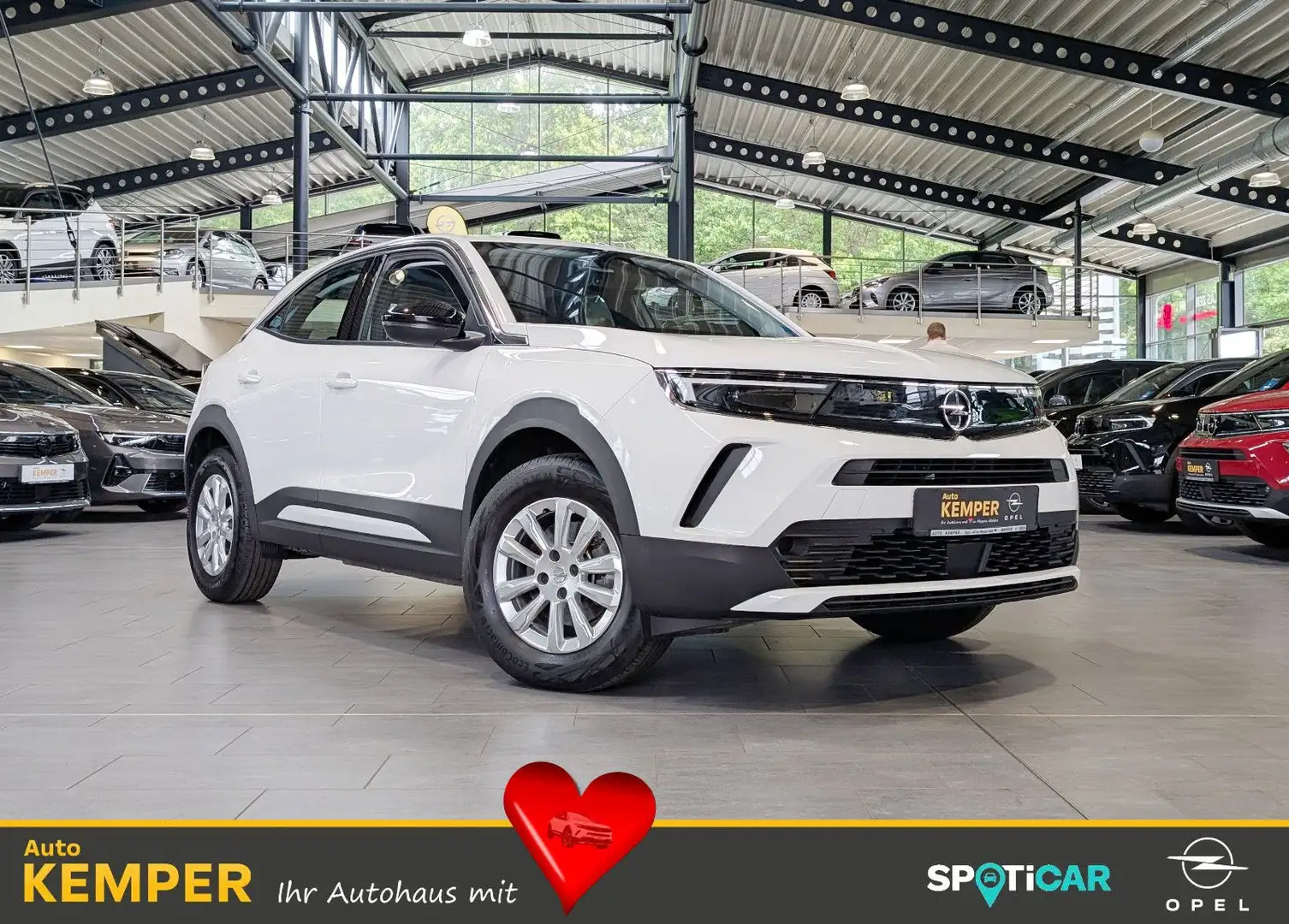 Opel Mokka -e Elektro Edition *Navi*Kamera*SHZ* Weiß - 1