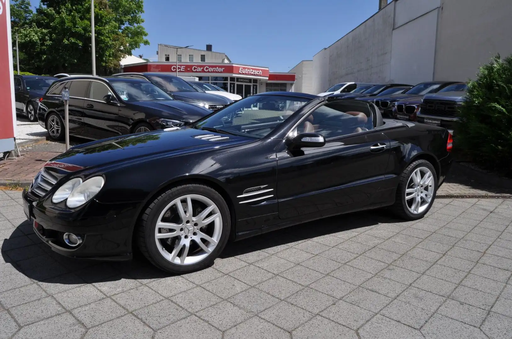 Mercedes-Benz SLR SL 350 Roadster NAVI BOSE Xenon unfallfrei Negru - 1
