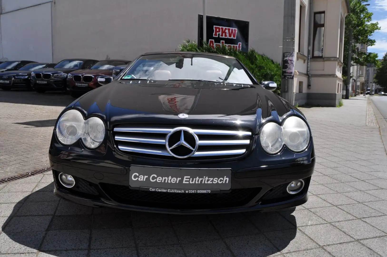 Mercedes-Benz SLR SL 350 Roadster NAVI BOSE Xenon unfallfrei Negru - 2