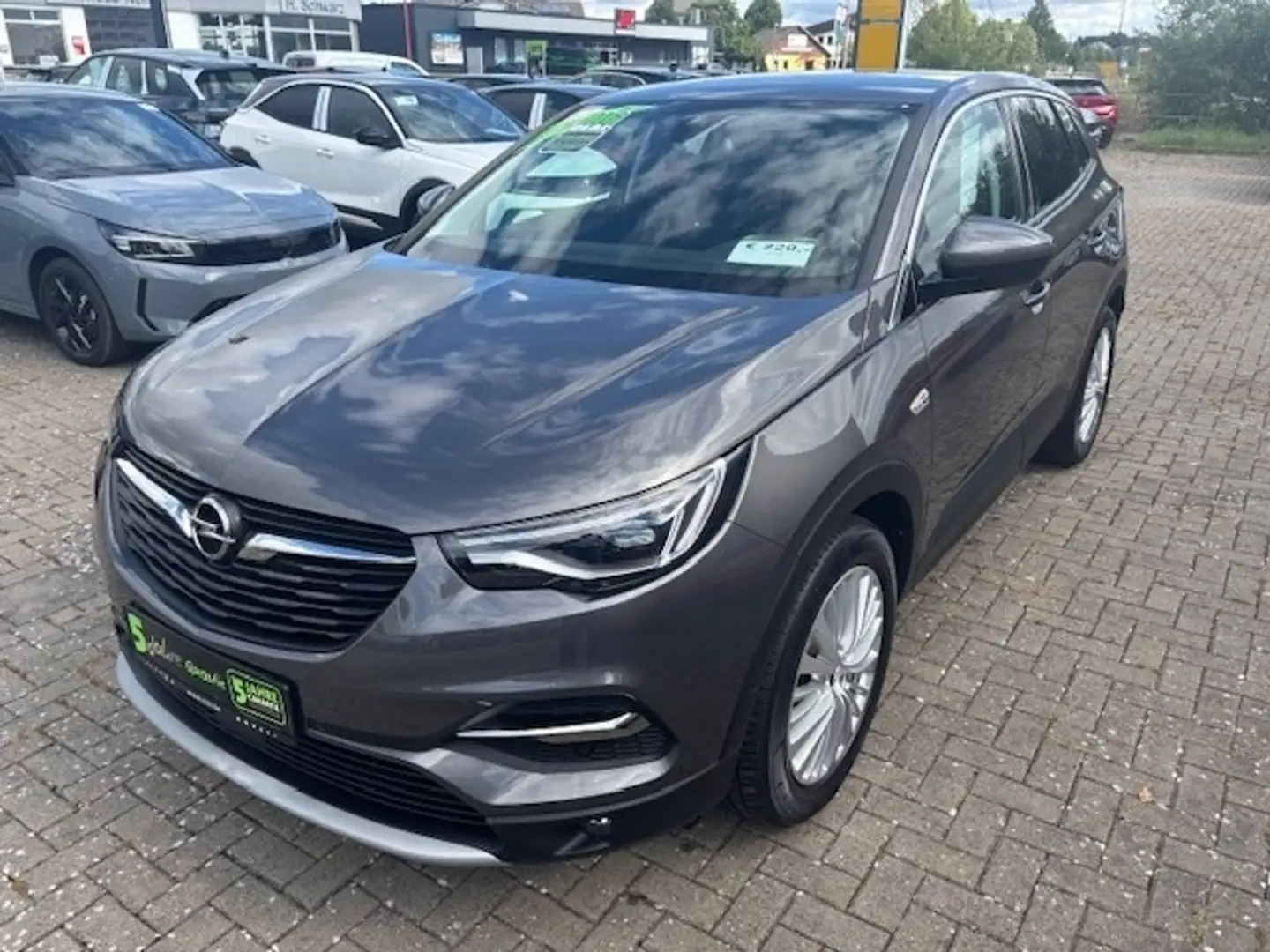 Opel Grandland 1.2 Turbo INNOVATION AHK+LED+Navi+SHZ Gris - 2